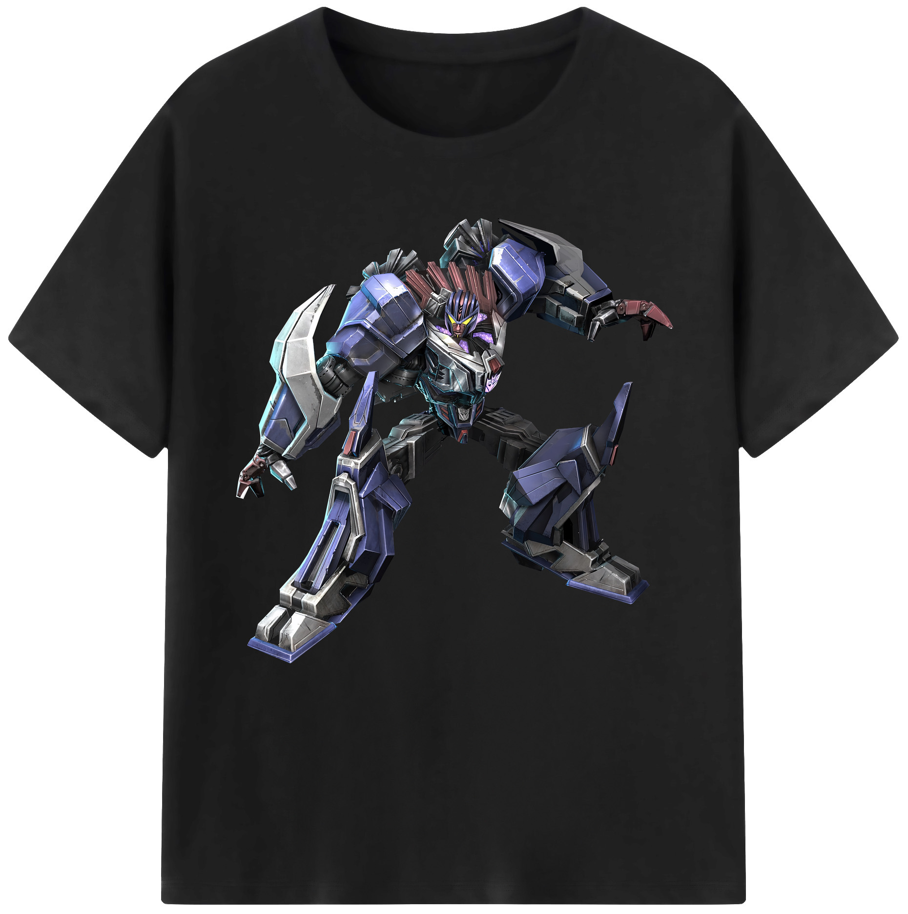 （画像用） Transformers トランスフォーマー レディースカジュアルプリントTシャツ（綿100％）