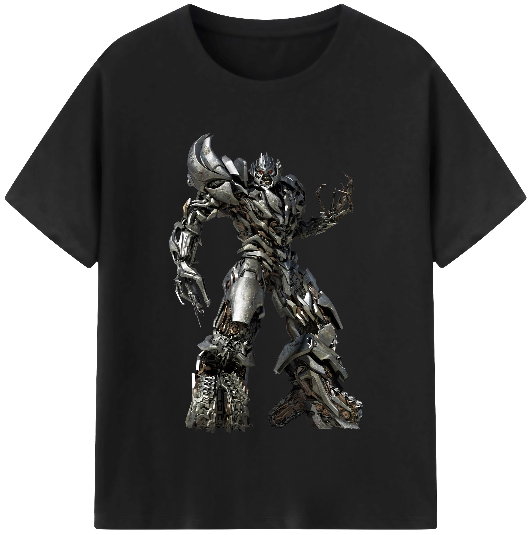 （画像用） Transformers トランスフォーマー レディースカジュアルプリントTシャツ（綿100％）