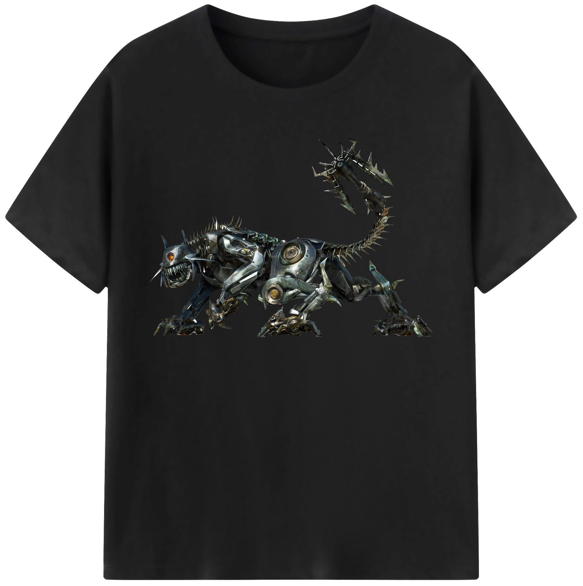 （画像用） Transformers トランスフォーマー レディースカジュアルプリントTシャツ（綿100％）