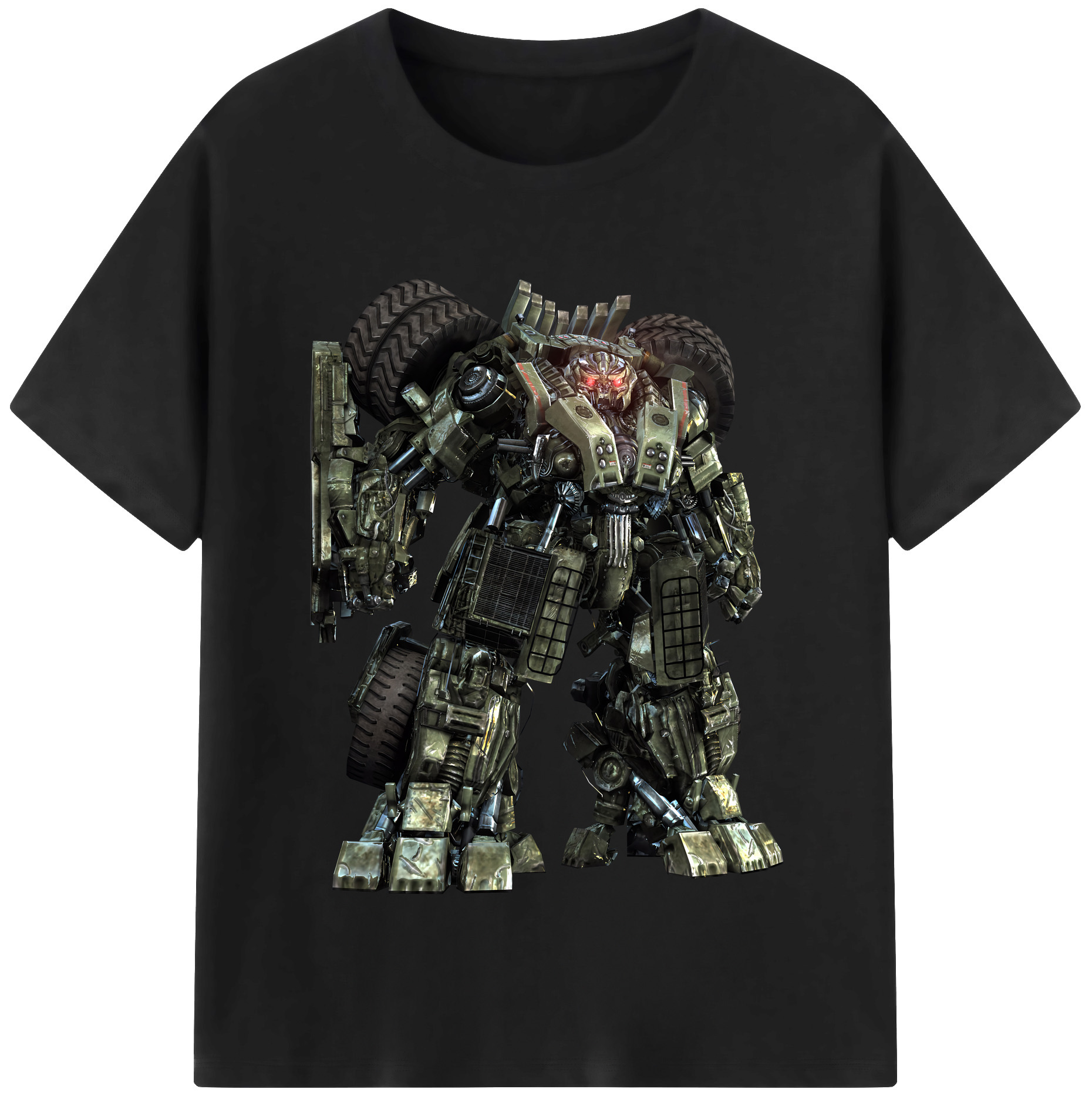 （画像用） Transformers トランスフォーマー レディースカジュアルプリントTシャツ（綿100％）