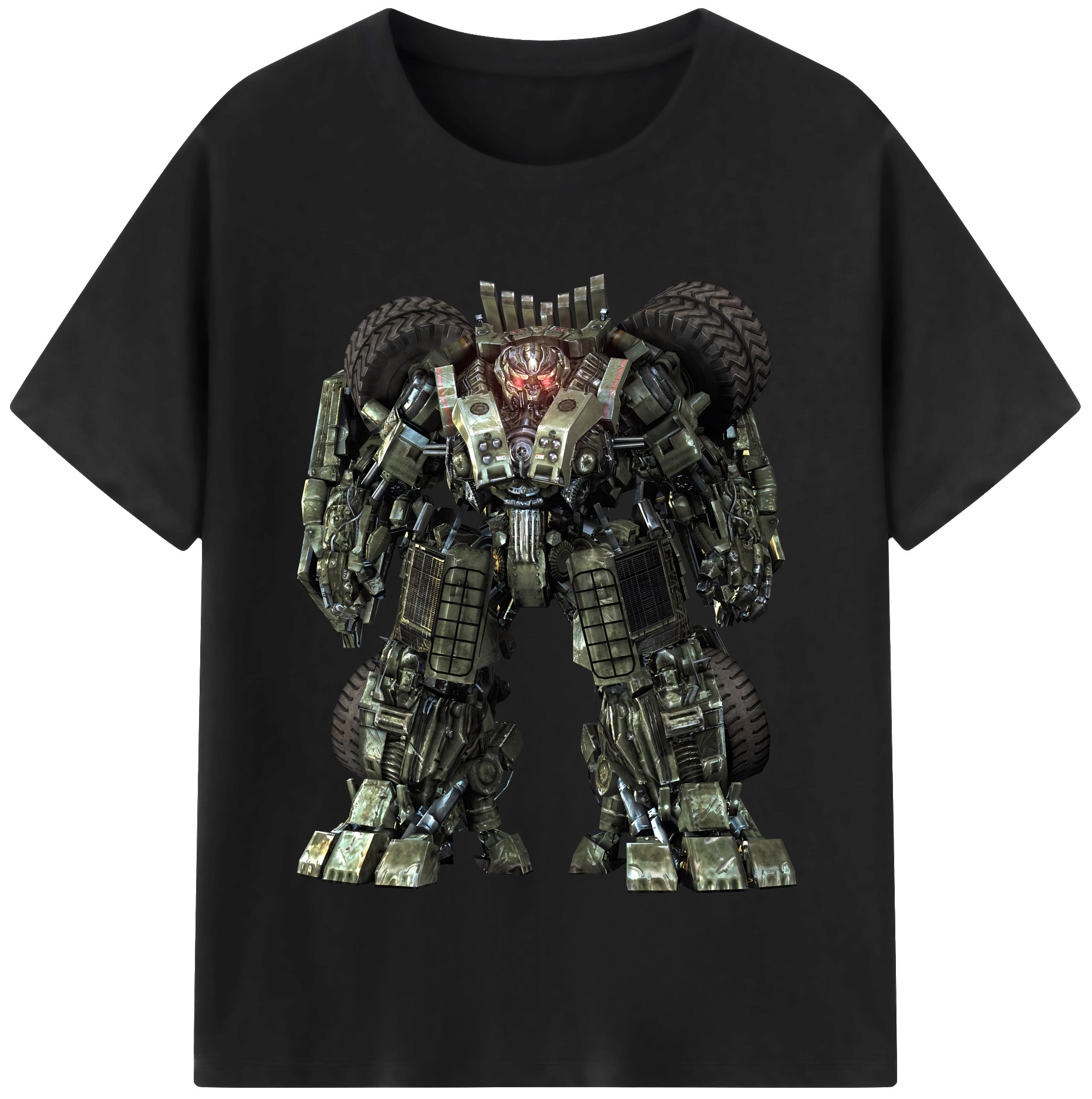 （画像用） Transformers トランスフォーマー レディースカジュアルプリントTシャツ（綿100％）