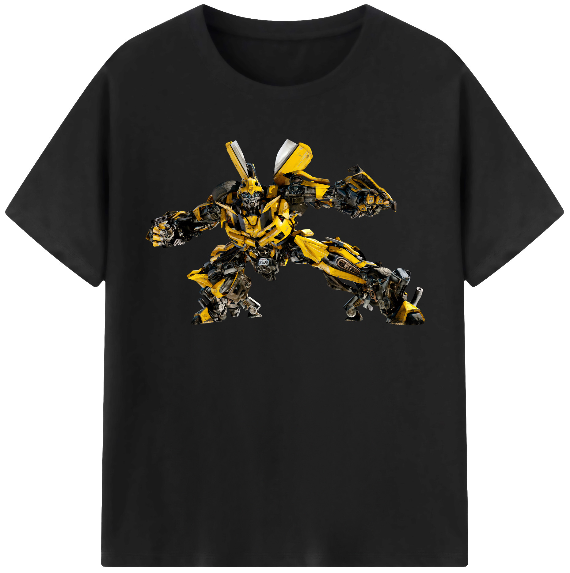 （画像用） Transformers トランスフォーマー レディースカジュアルプリントTシャツ（綿100％）