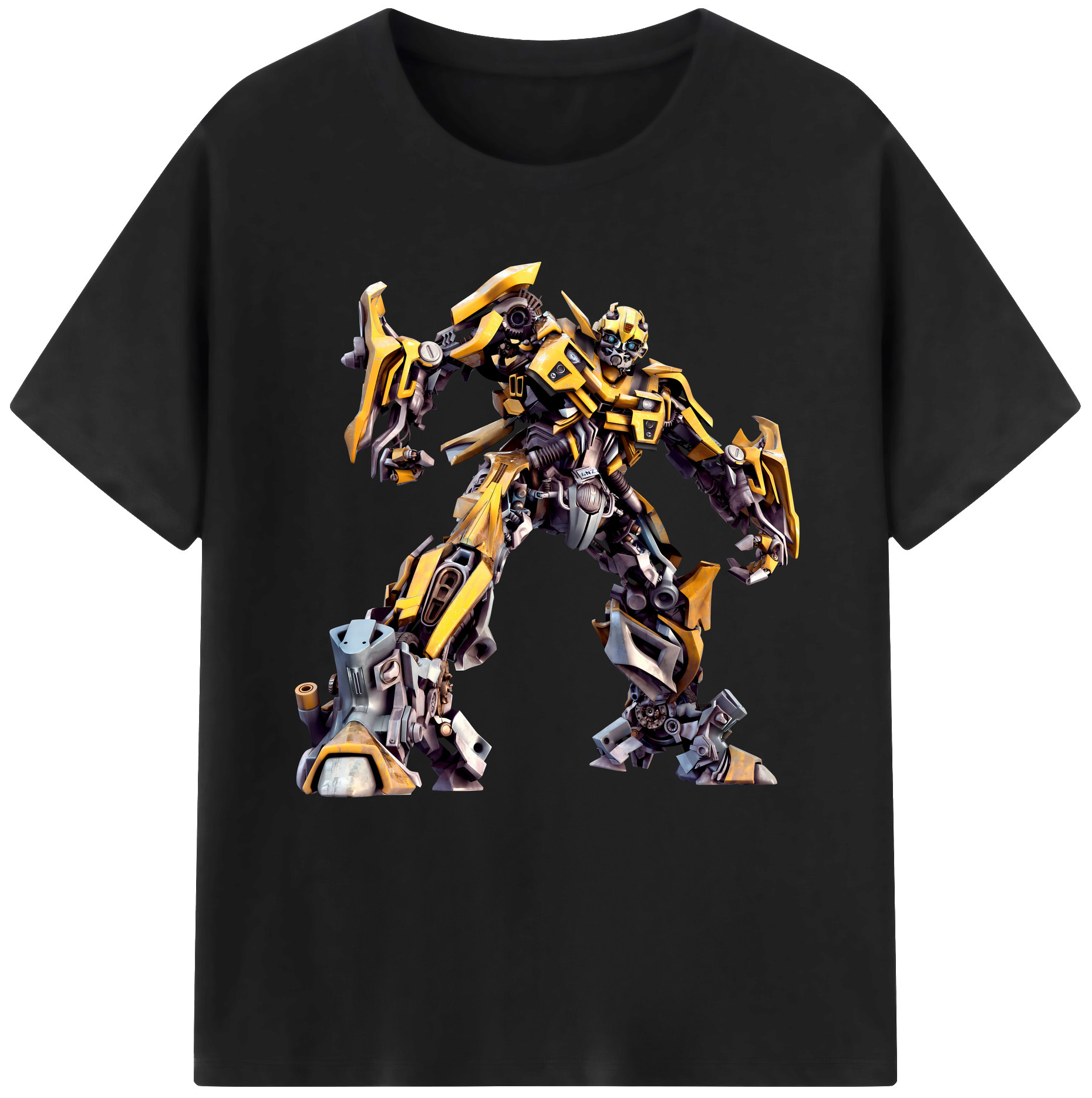 （画像用） Transformers トランスフォーマー レディースカジュアルプリントTシャツ（綿100％）