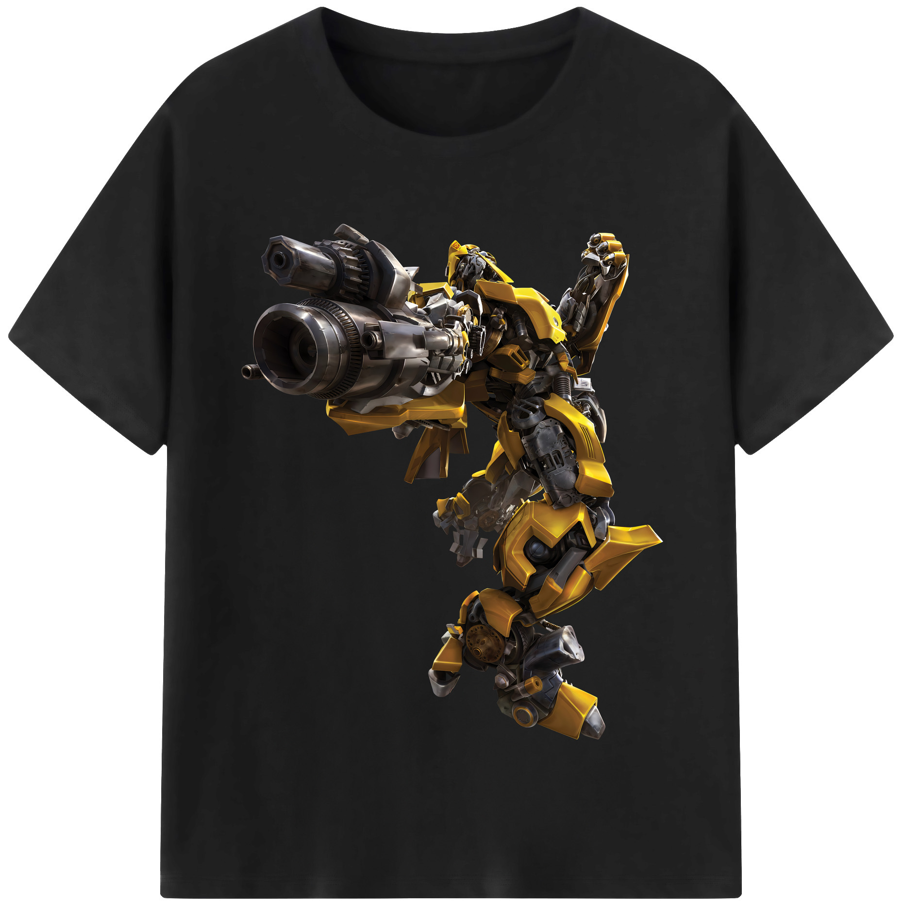 （画像用） Transformers トランスフォーマー レディースカジュアルプリントTシャツ（綿100％）