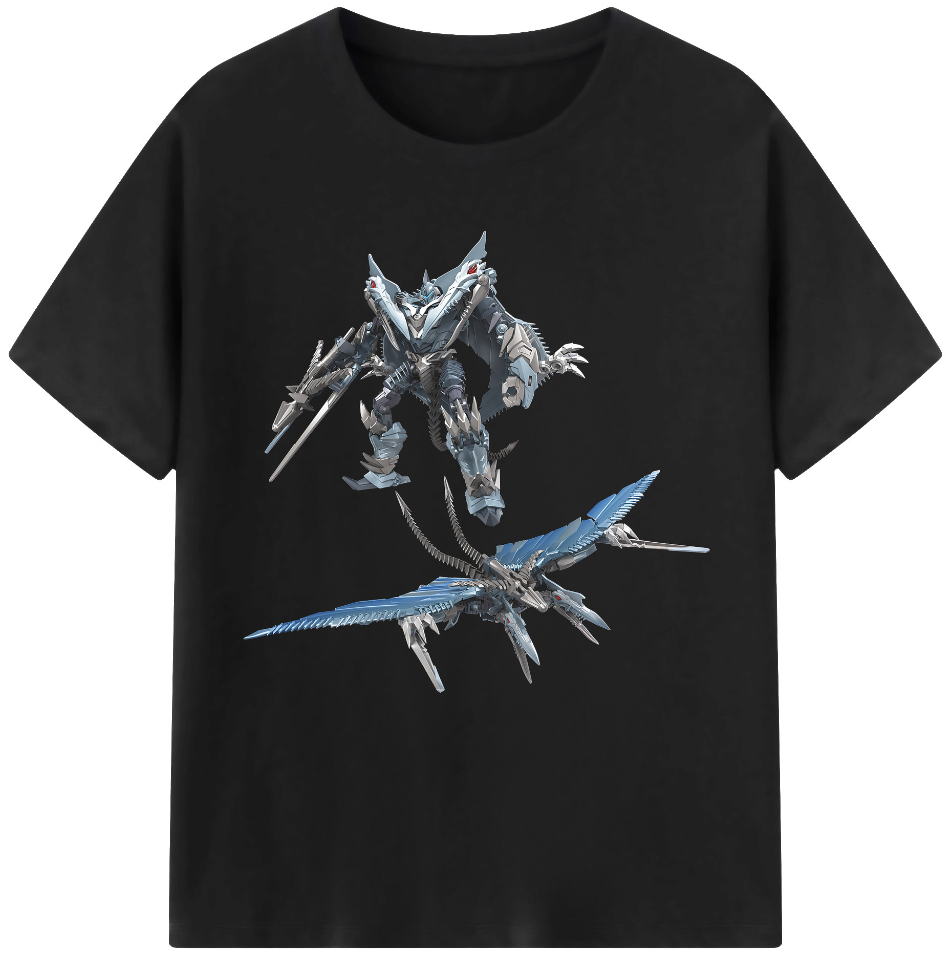 （画像用） Transformers トランスフォーマー レディースカジュアルプリントTシャツ（綿100％）