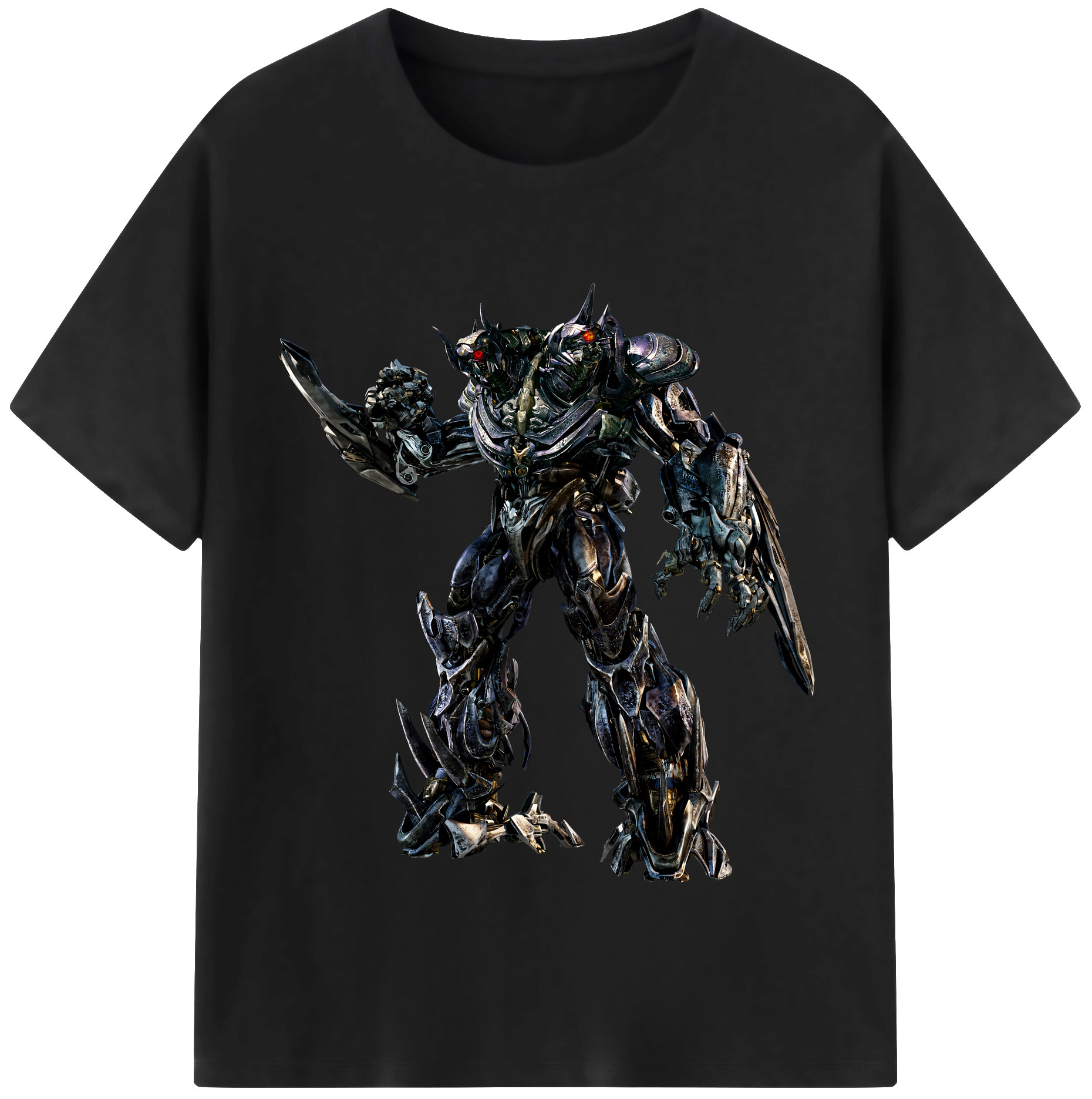 （画像用） Transformers トランスフォーマー レディースカジュアルプリントTシャツ（綿100％）