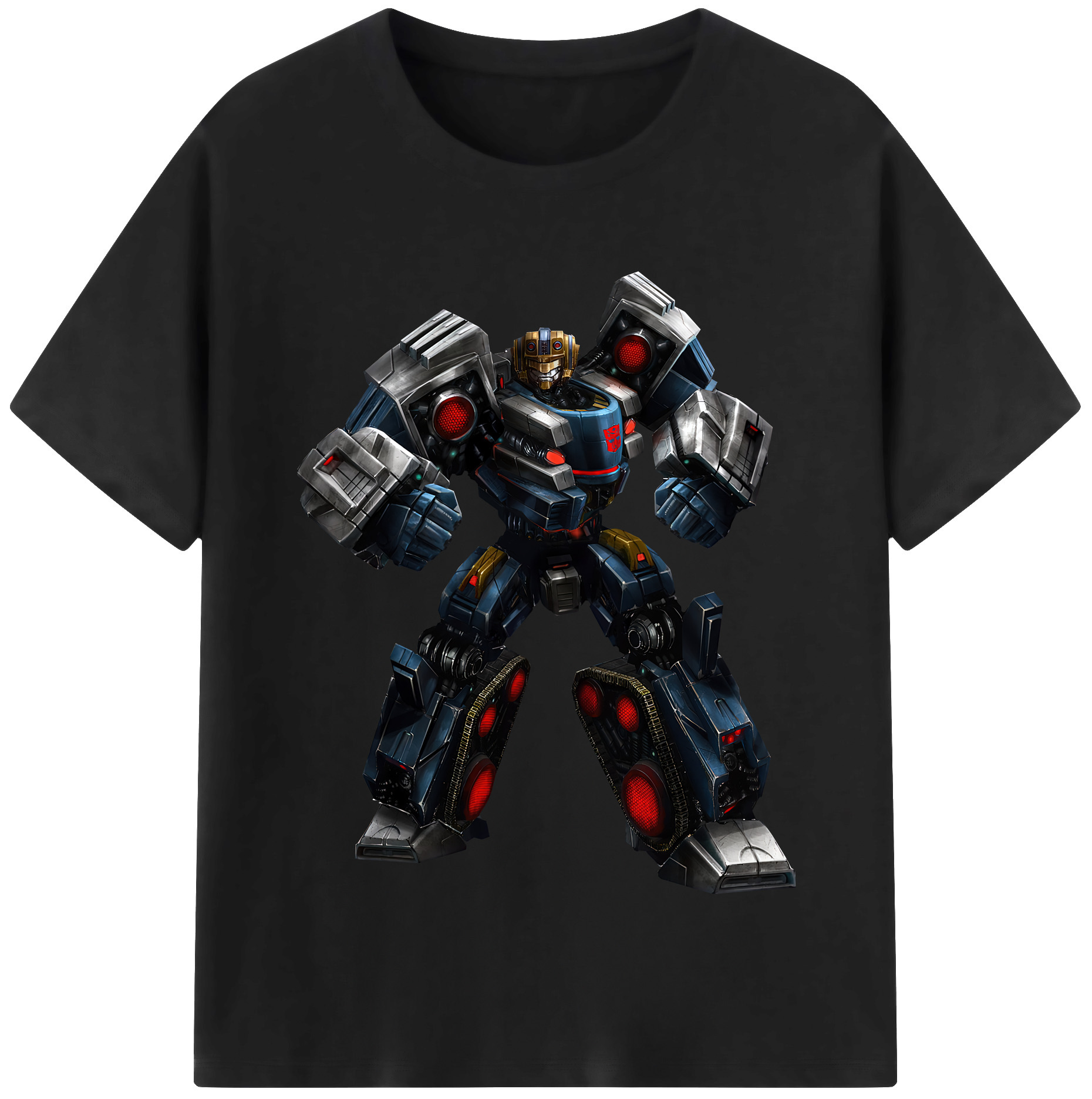 （画像用） Transformers トランスフォーマー レディースカジュアルプリントTシャツ（綿100％）