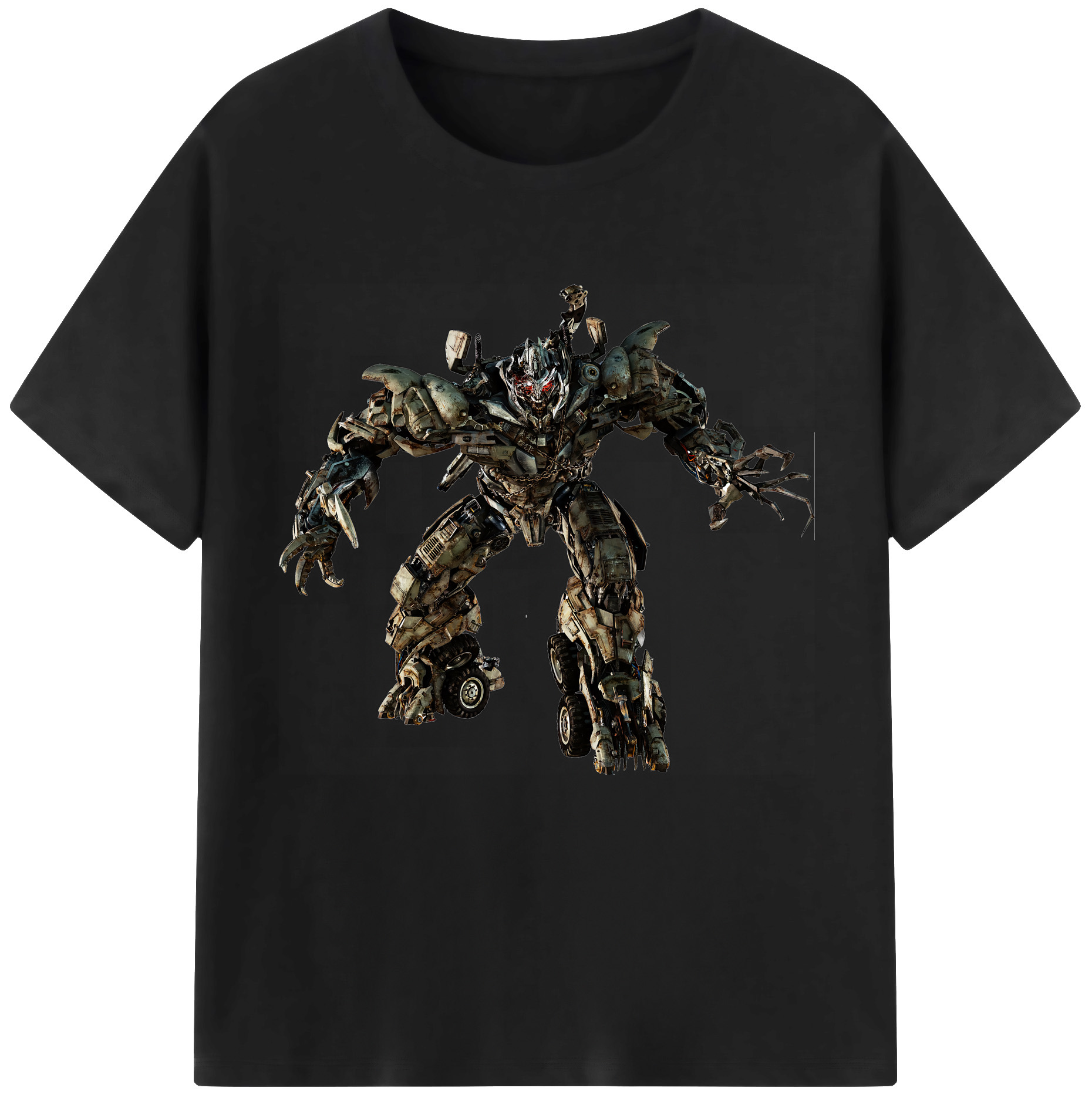 （画像用） Transformers トランスフォーマー レディースカジュアルプリントTシャツ（綿100％）