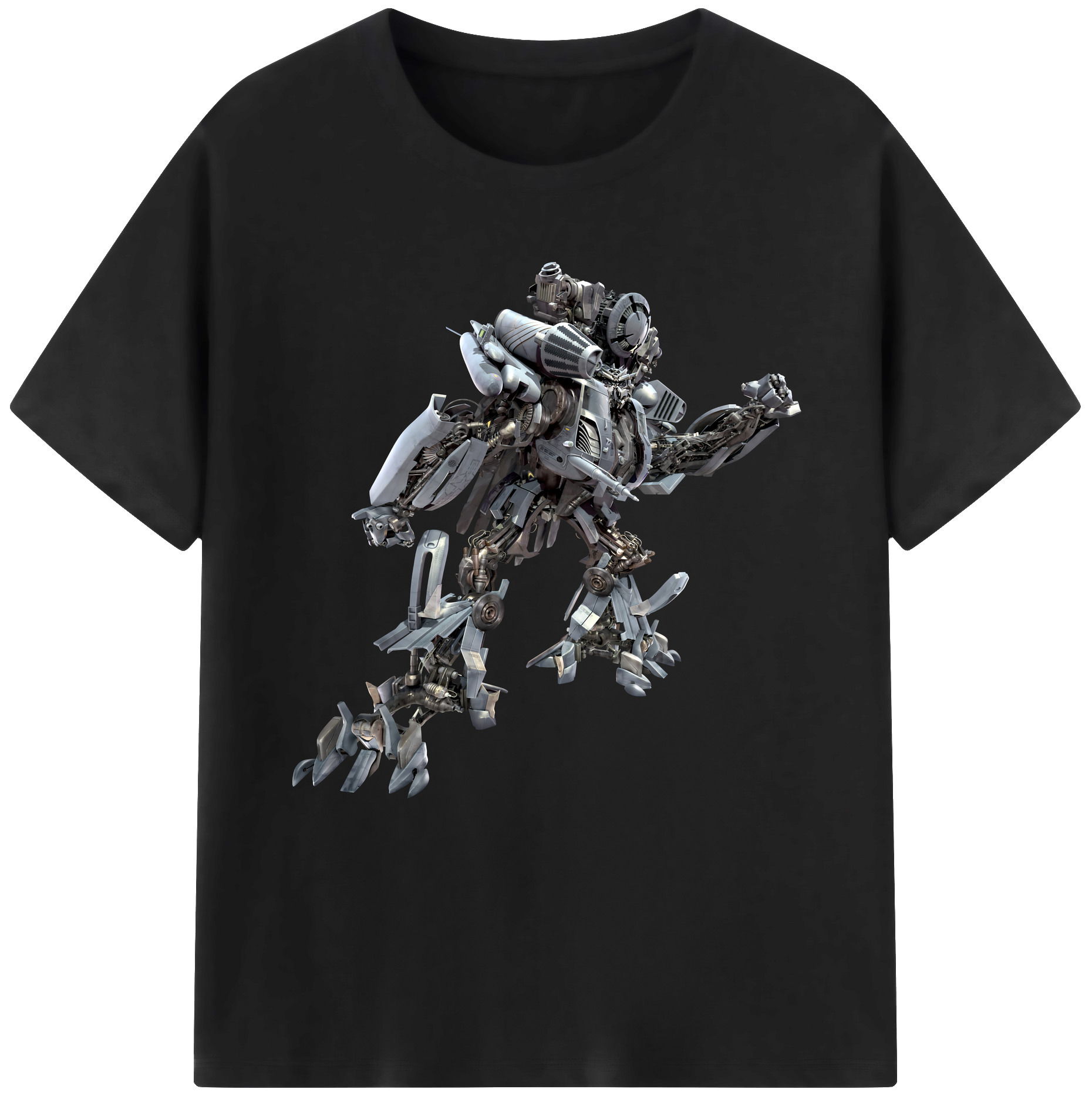 （画像用） Transformers トランスフォーマー レディースカジュアルプリントTシャツ（綿100％）