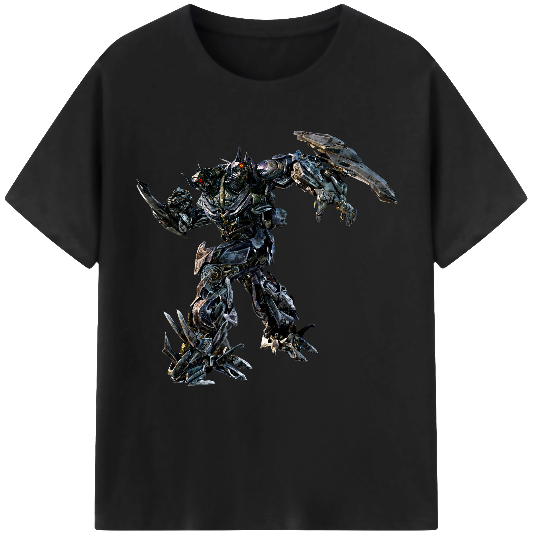 （画像用） Transformers トランスフォーマー レディースカジュアルプリントTシャツ（綿100％）