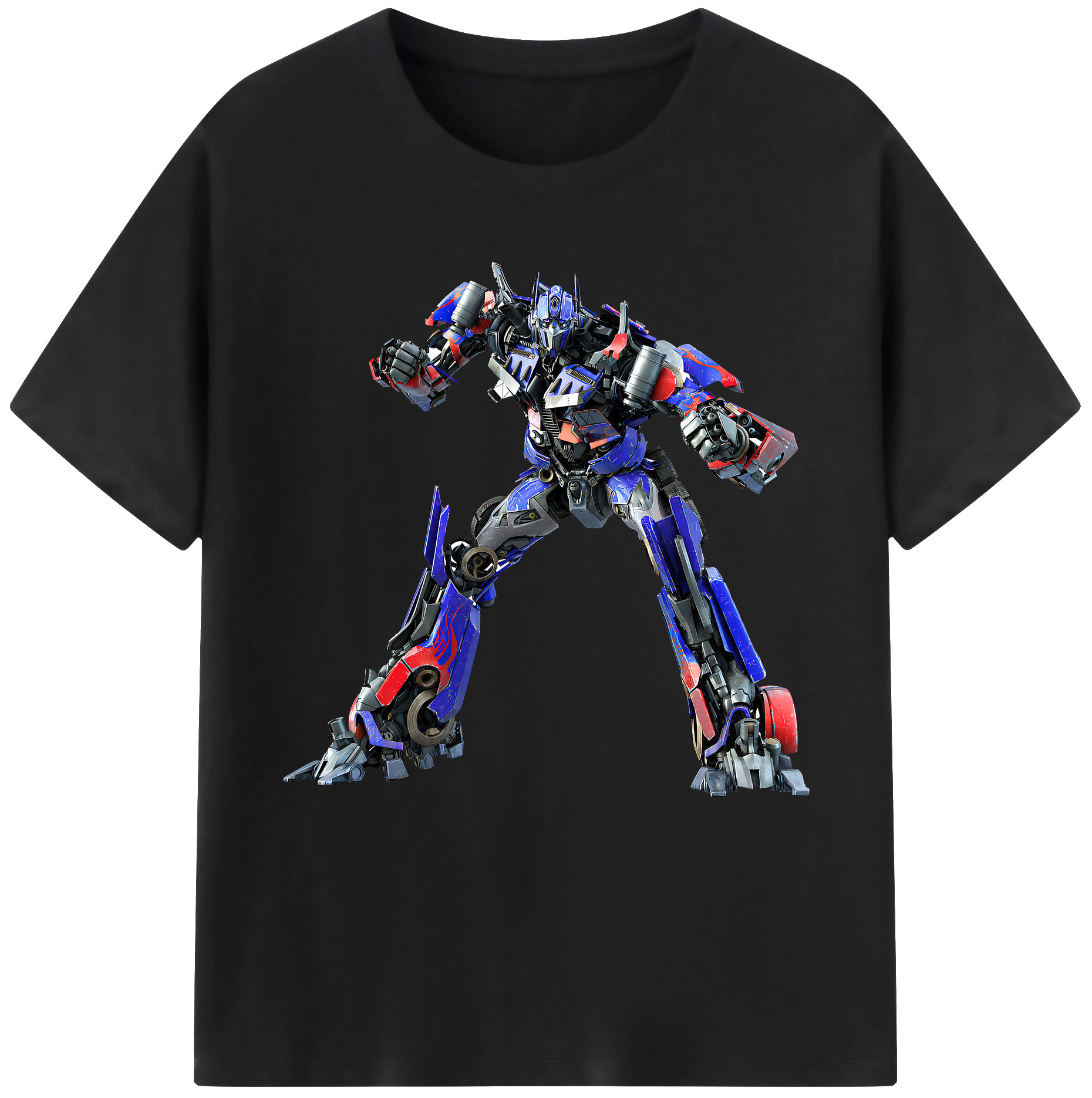 （画像用） Transformers トランスフォーマー レディースカジュアルプリントTシャツ（綿100％）