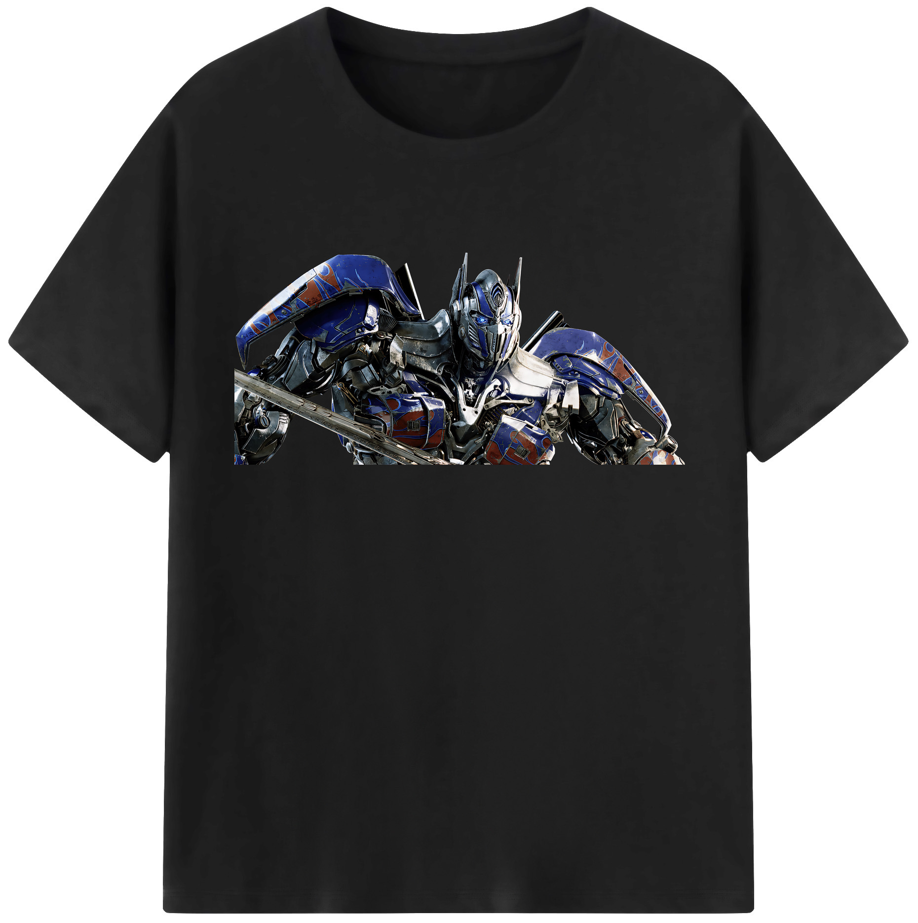 （画像用） Transformers トランスフォーマー レディースカジュアルプリントTシャツ（綿100％）