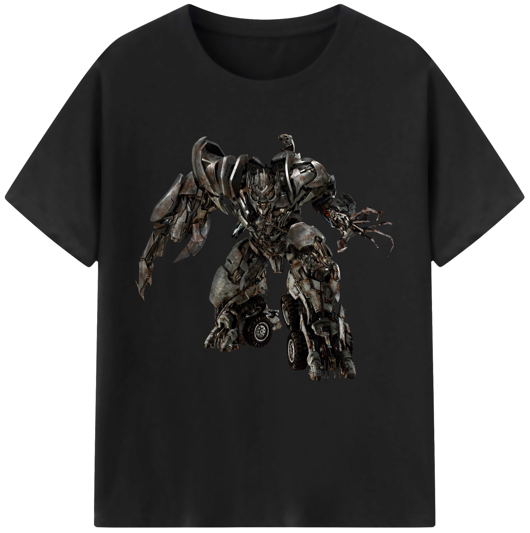 （画像用） Transformers トランスフォーマー レディースカジュアルプリントTシャツ（綿100％）