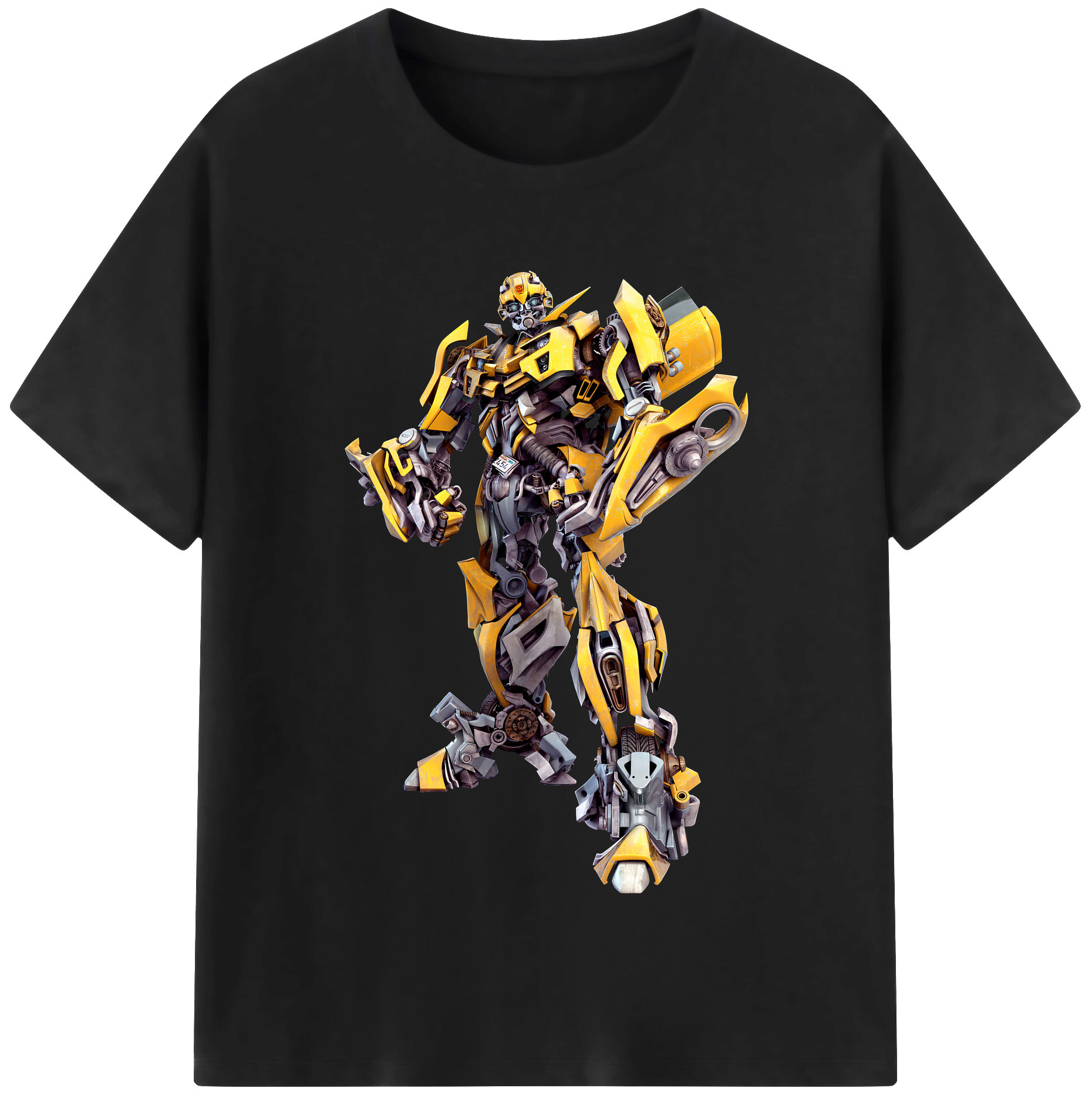 （画像用） Transformers トランスフォーマー レディースカジュアルプリントTシャツ（綿100％）
