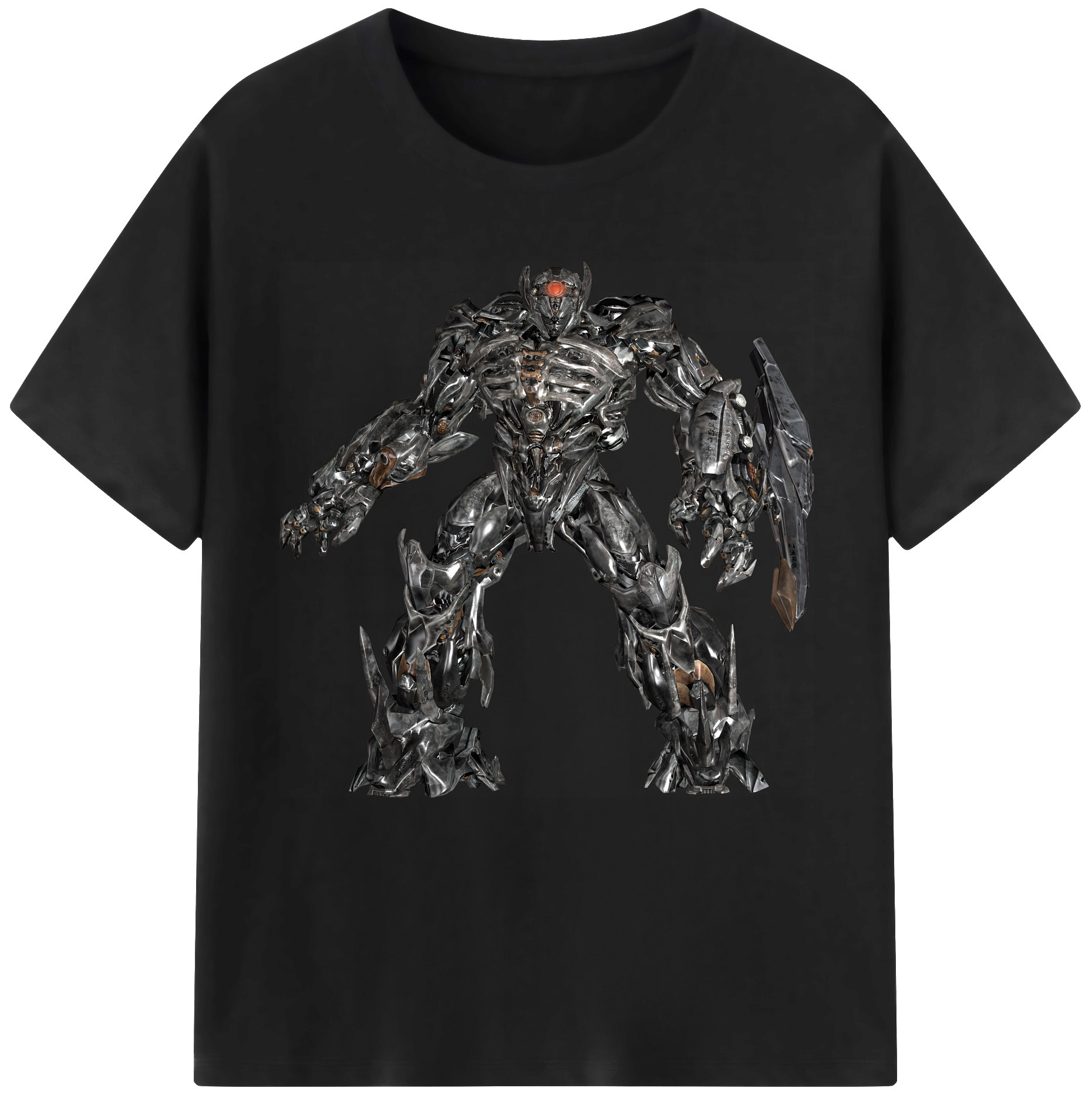 （画像用） Transformers トランスフォーマー レディースカジュアルプリントTシャツ（綿100％）