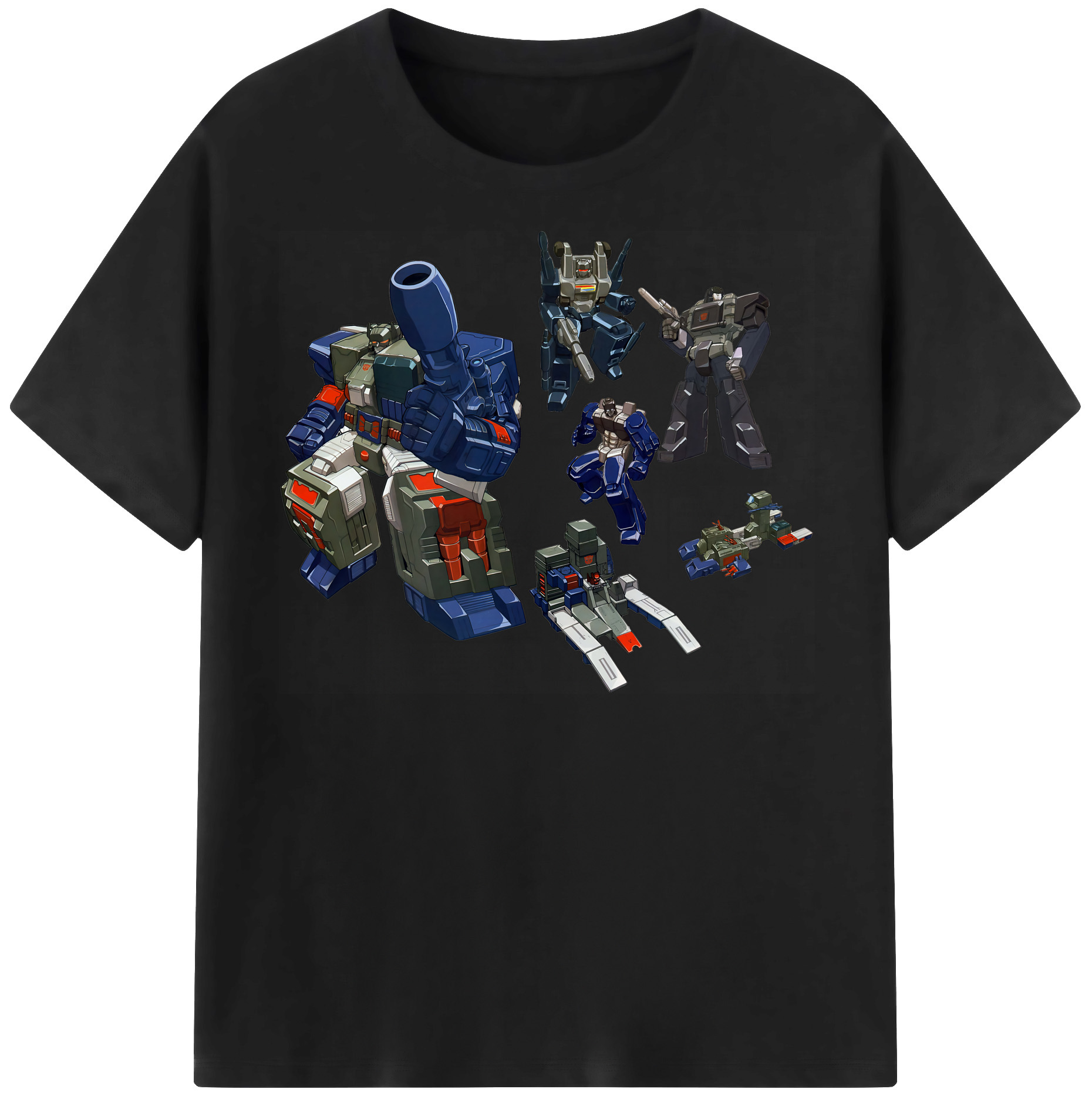 （画像用） Transformers トランスフォーマー レディースカジュアルプリントTシャツ（綿100％）