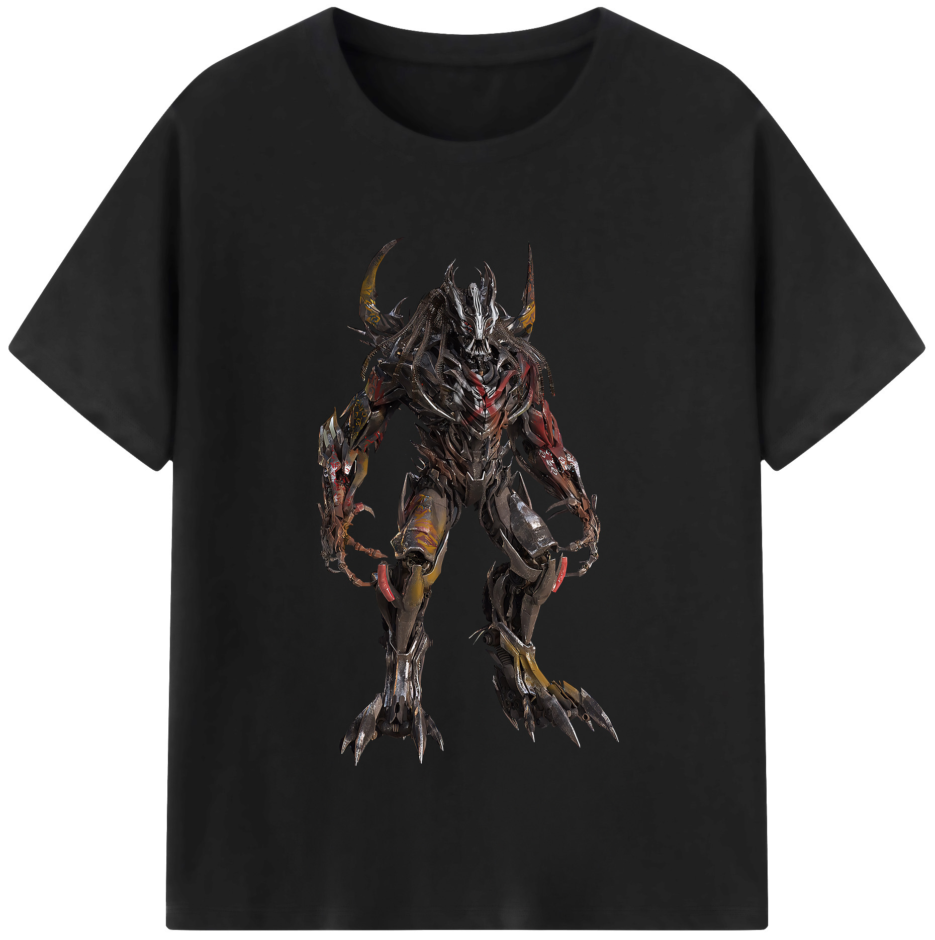 （画像用） Transformers トランスフォーマー レディースカジュアルプリントTシャツ（綿100％）