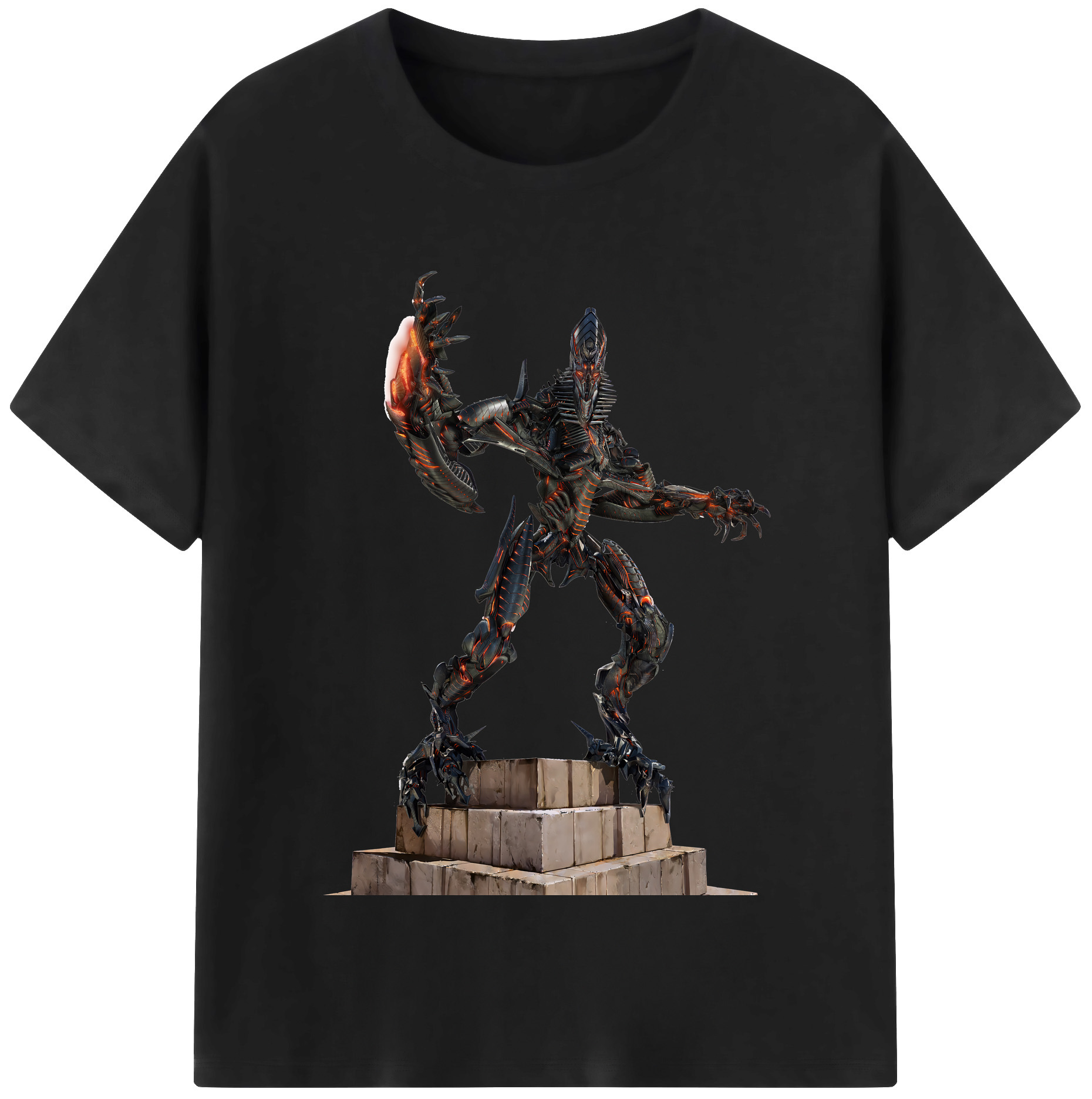 （画像用） Transformers トランスフォーマー レディースカジュアルプリントTシャツ（綿100％）
