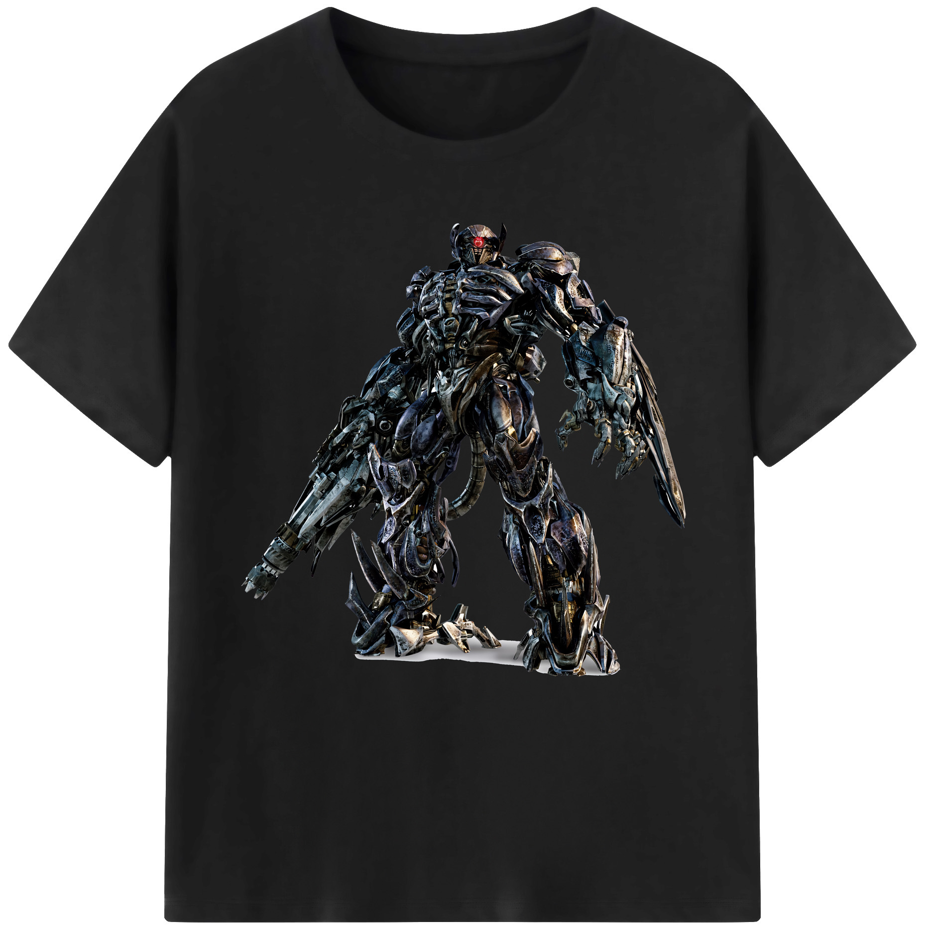 （画像用） Transformers トランスフォーマー レディースカジュアルプリントTシャツ（綿100％）