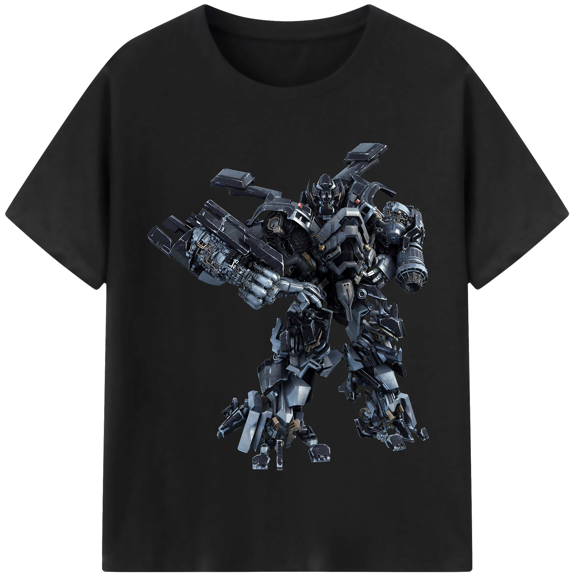 （画像用） Transformers トランスフォーマー レディースカジュアルプリントTシャツ（綿100％）