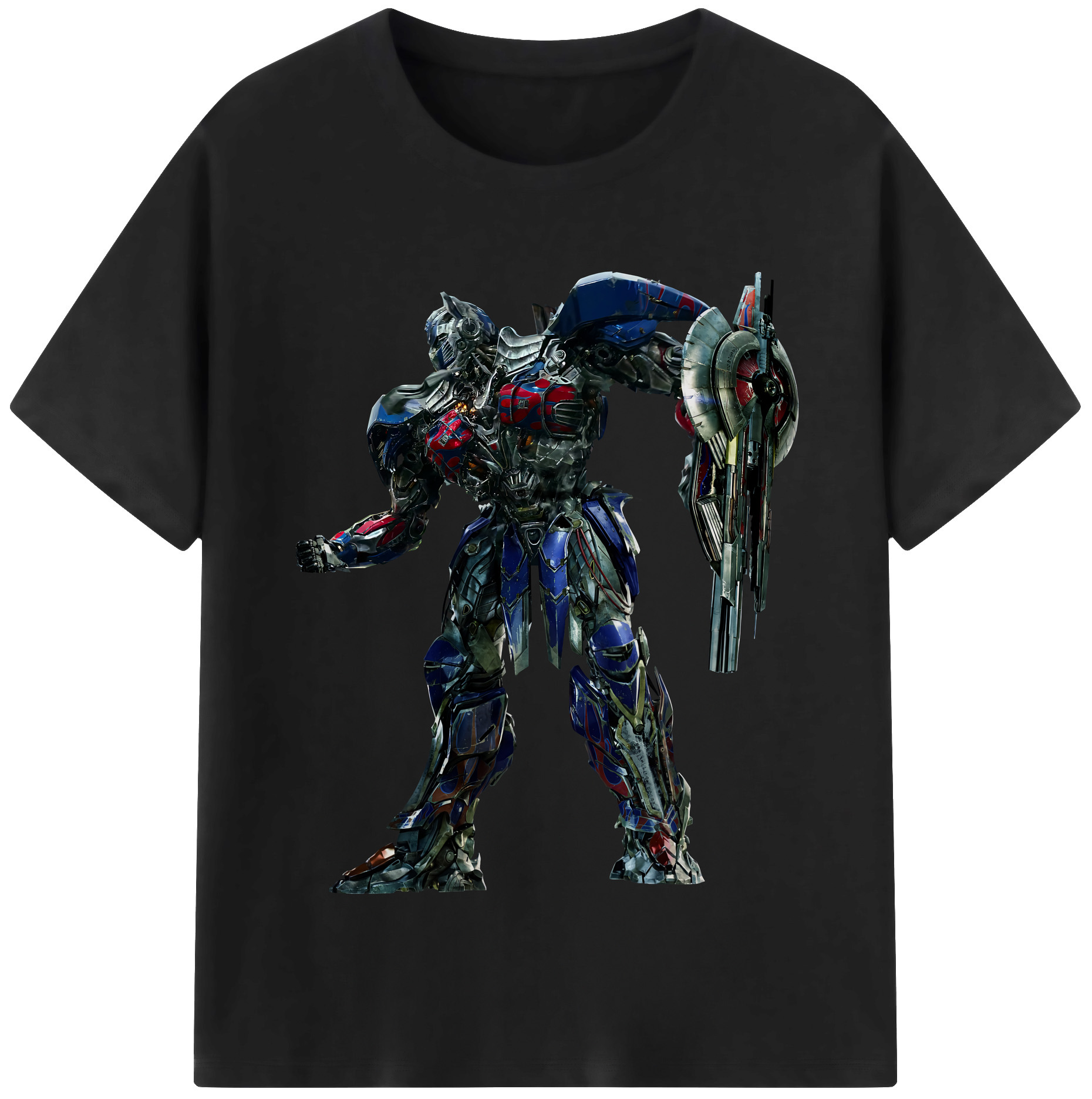 （画像用） Transformers トランスフォーマー レディースカジュアルプリントTシャツ（綿100％）