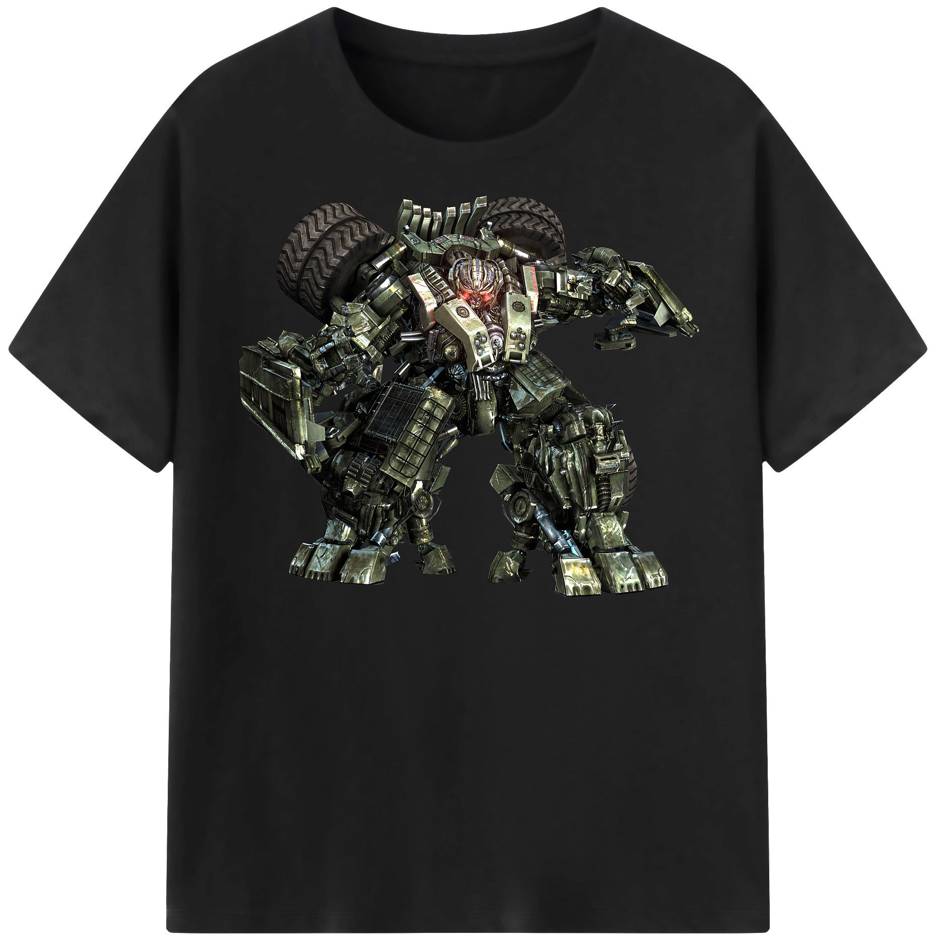 （画像用） Transformers トランスフォーマー レディースカジュアルプリントTシャツ（綿100％）