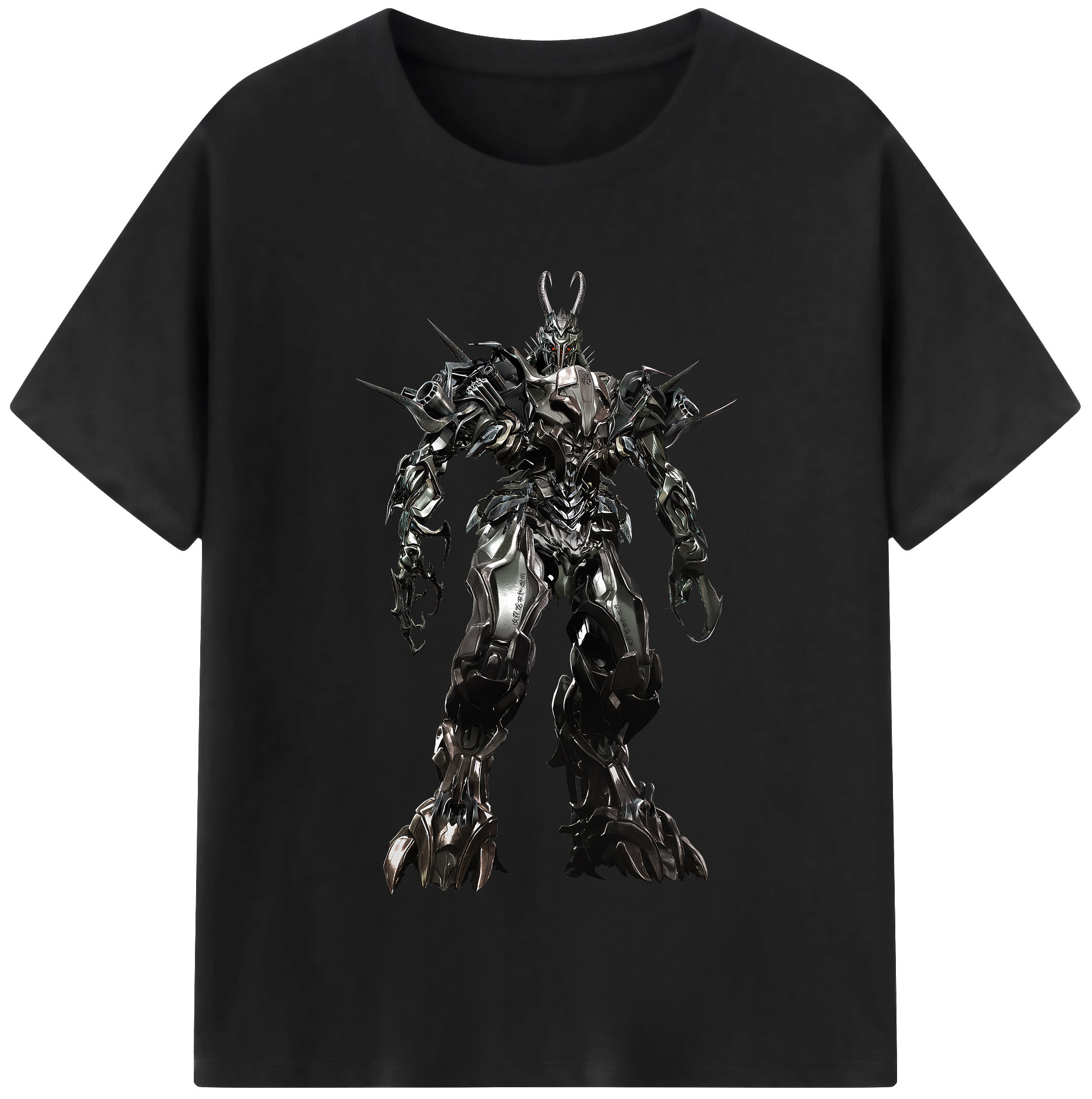 （画像用） Transformers トランスフォーマー レディースカジュアルプリントTシャツ（綿100％）