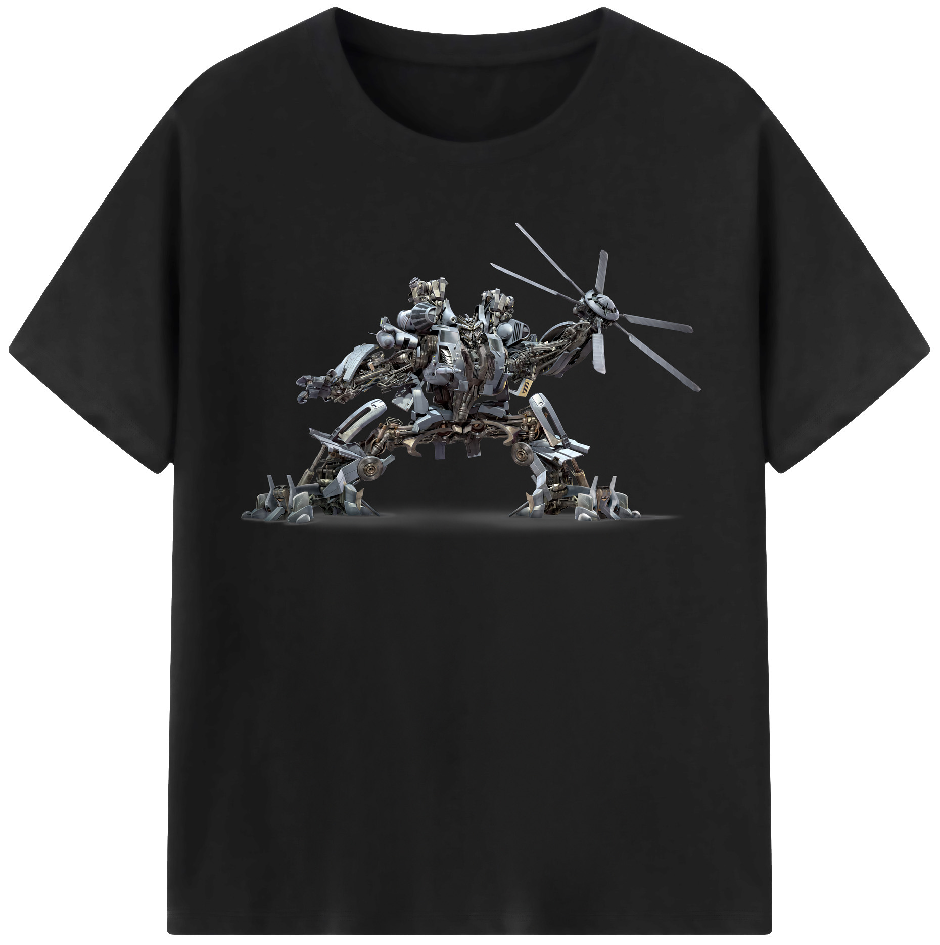 （画像用） Transformers トランスフォーマー レディースカジュアルプリントTシャツ（綿100％）