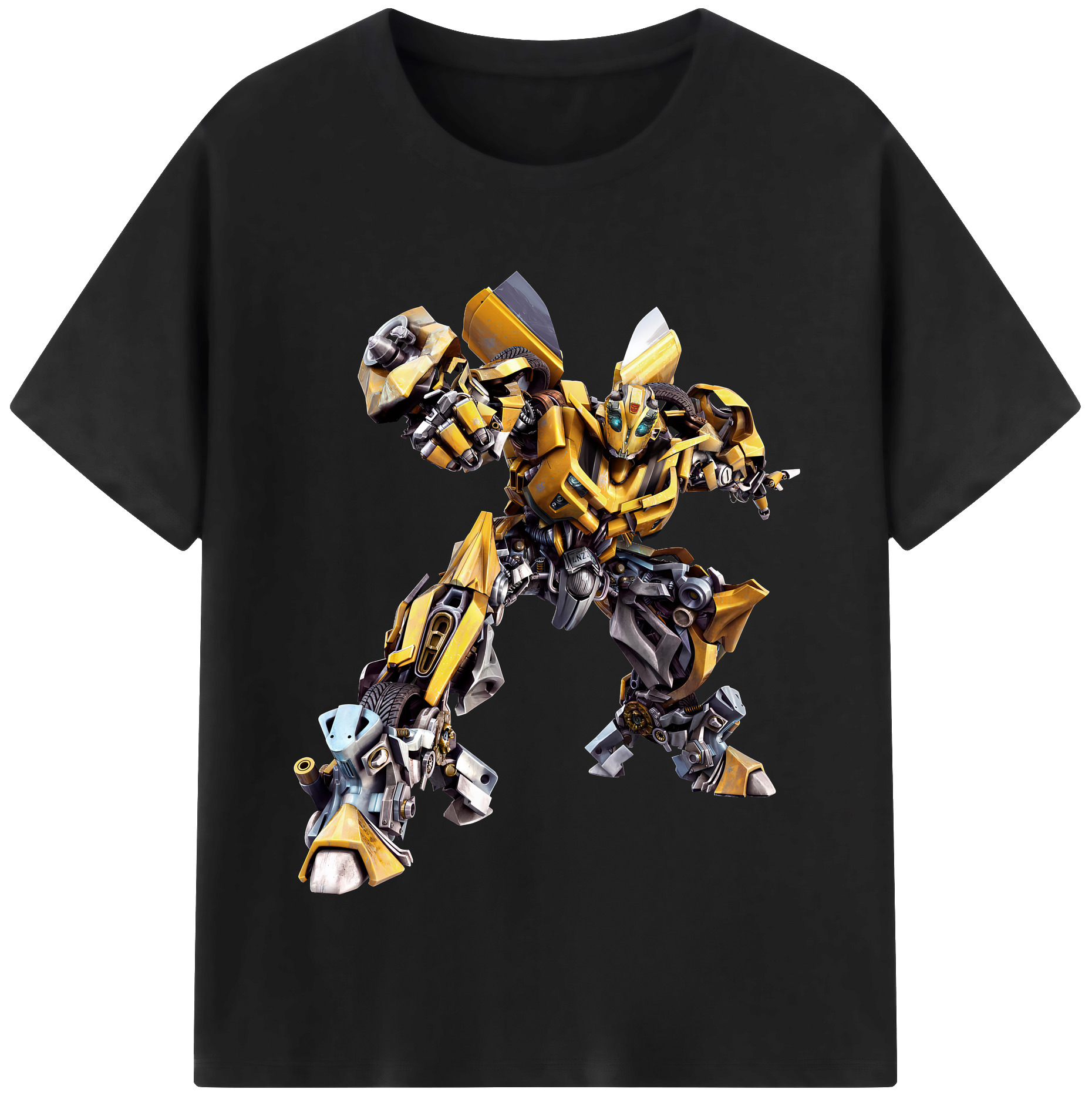 （画像用） Transformers トランスフォーマー レディースカジュアルプリントTシャツ（綿100％）
