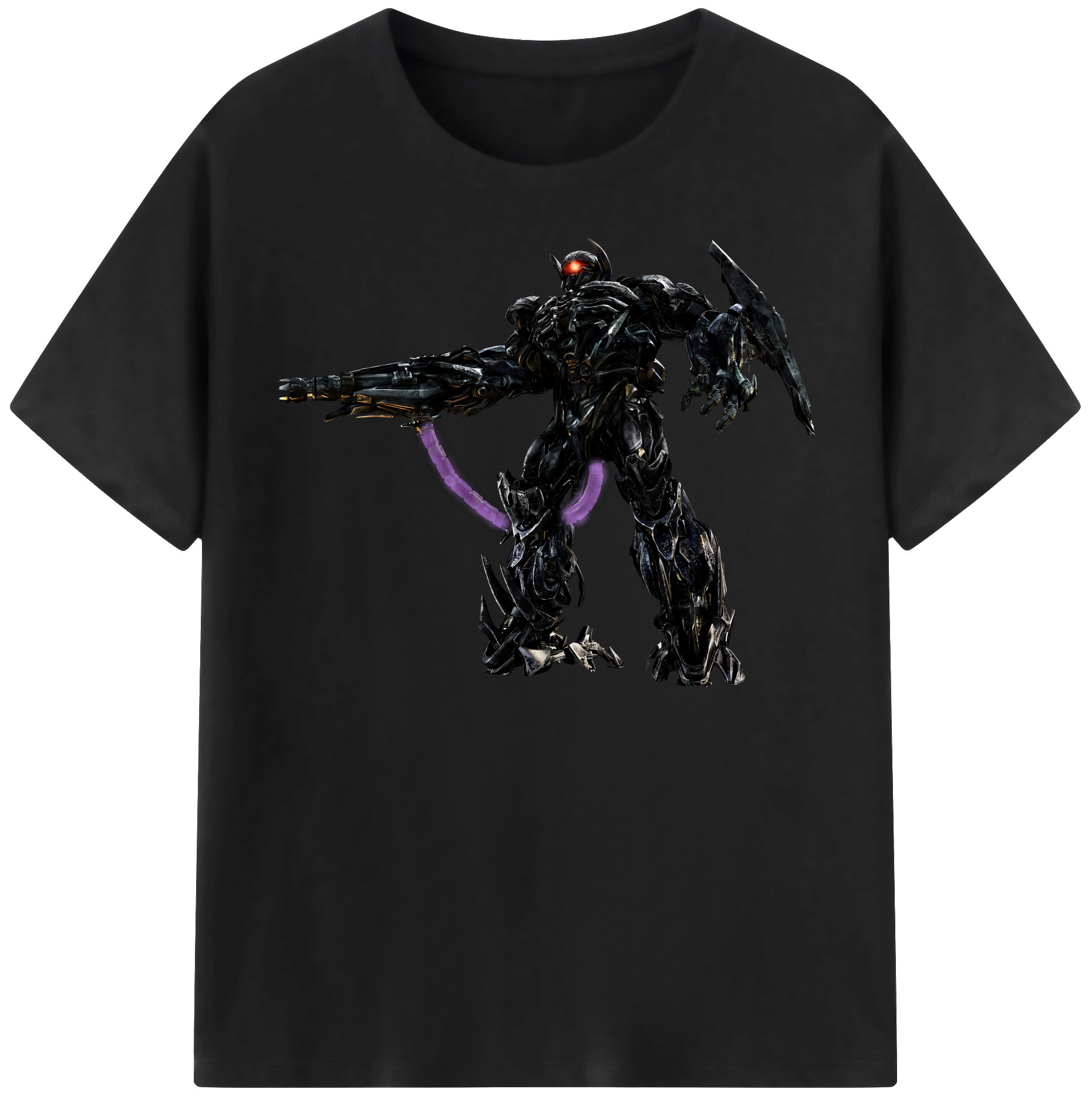 （画像用） Transformers トランスフォーマー レディースカジュアルプリントTシャツ（綿100％）