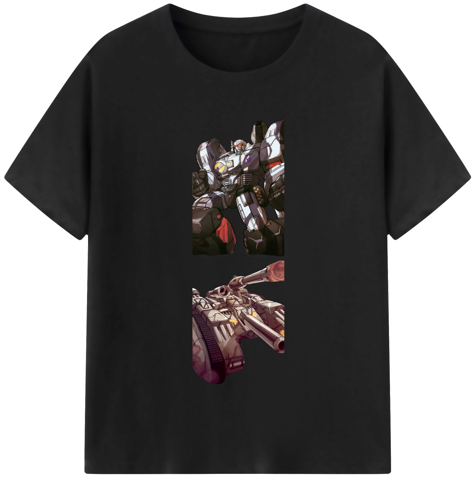 （画像用） Transformers トランスフォーマー レディースカジュアルプリントTシャツ（綿100％）