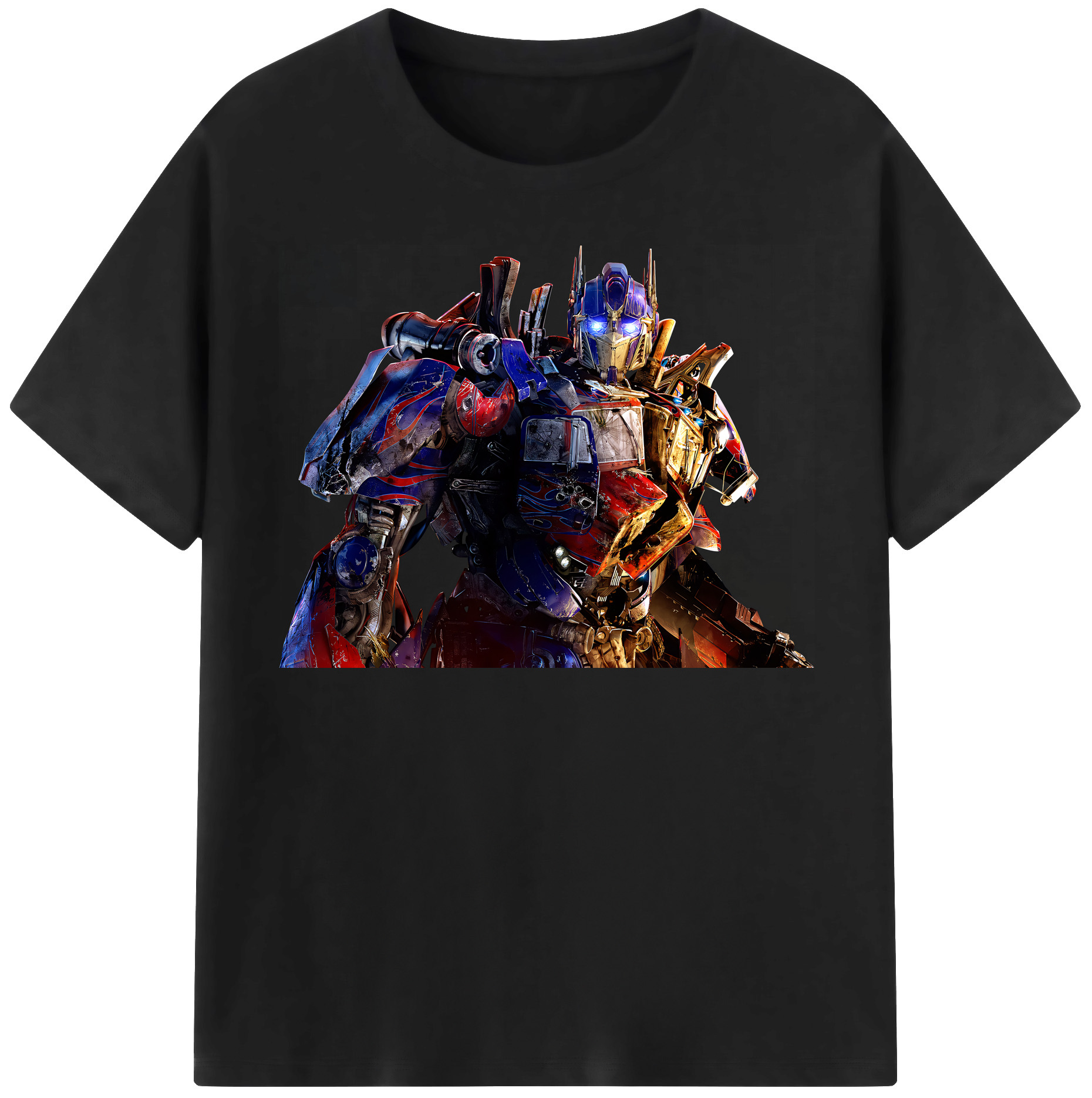 （画像用） Transformers トランスフォーマー レディースカジュアルプリントTシャツ（綿100％）