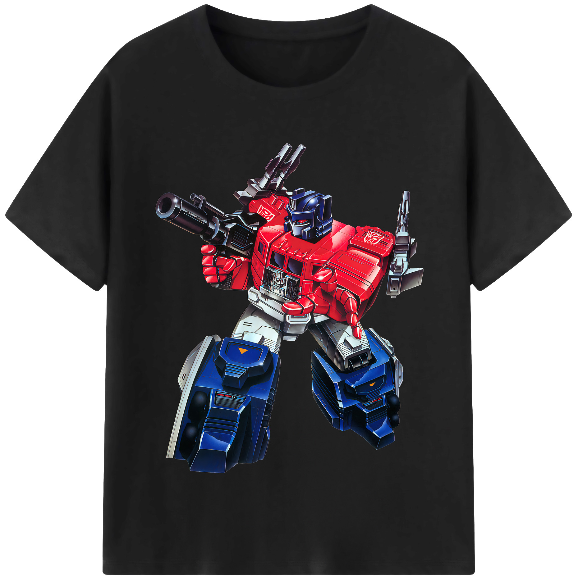 （画像用） Transformers トランスフォーマー レディースカジュアルプリントTシャツ（綿100％）