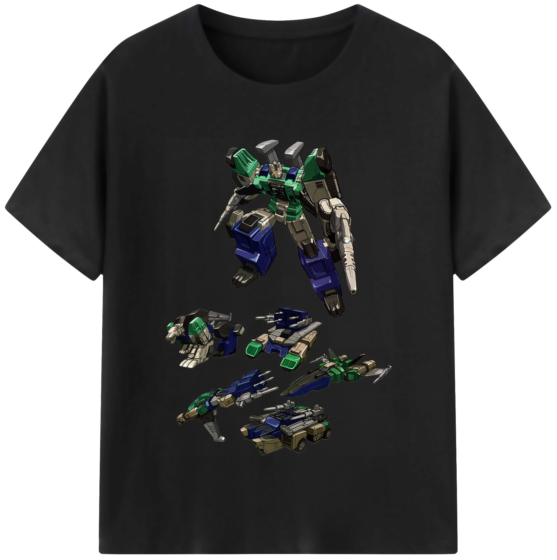 （画像用） Transformers トランスフォーマー レディースカジュアルプリントTシャツ（綿100％）