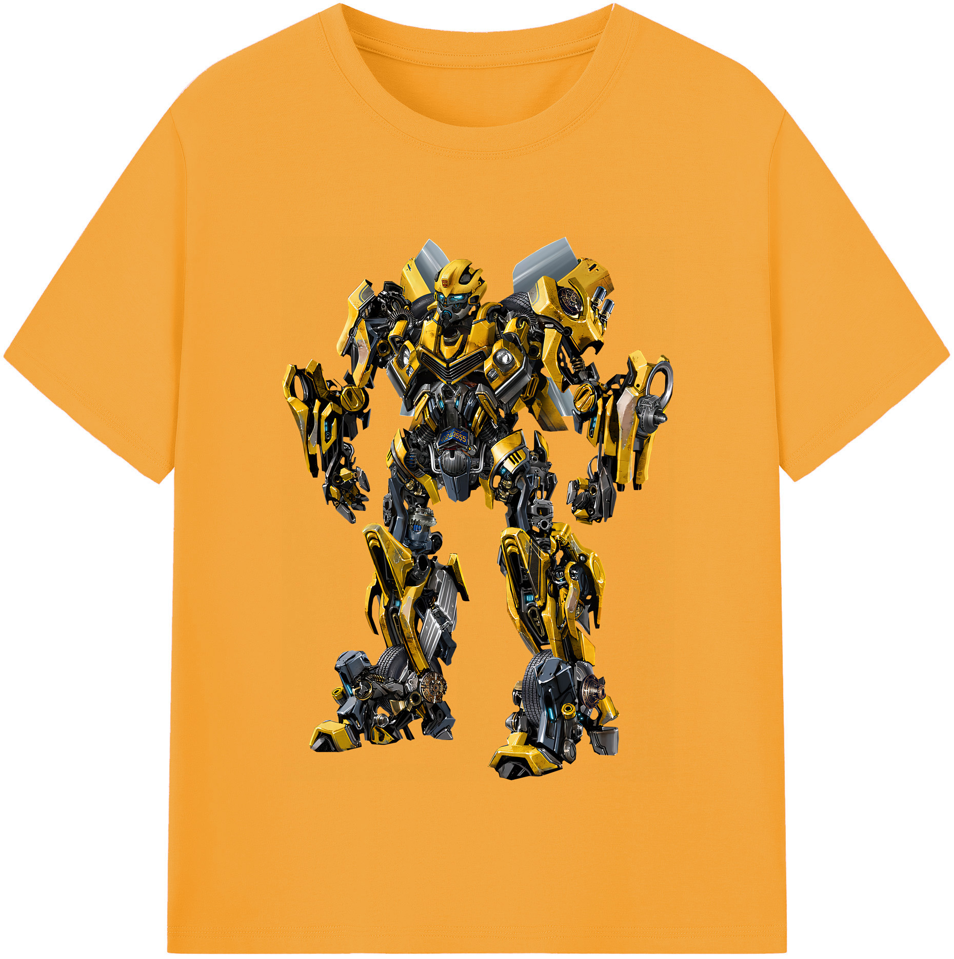 （画像用） Transformers トランスフォーマー レディースカジュアルプリントTシャツ（綿100％）