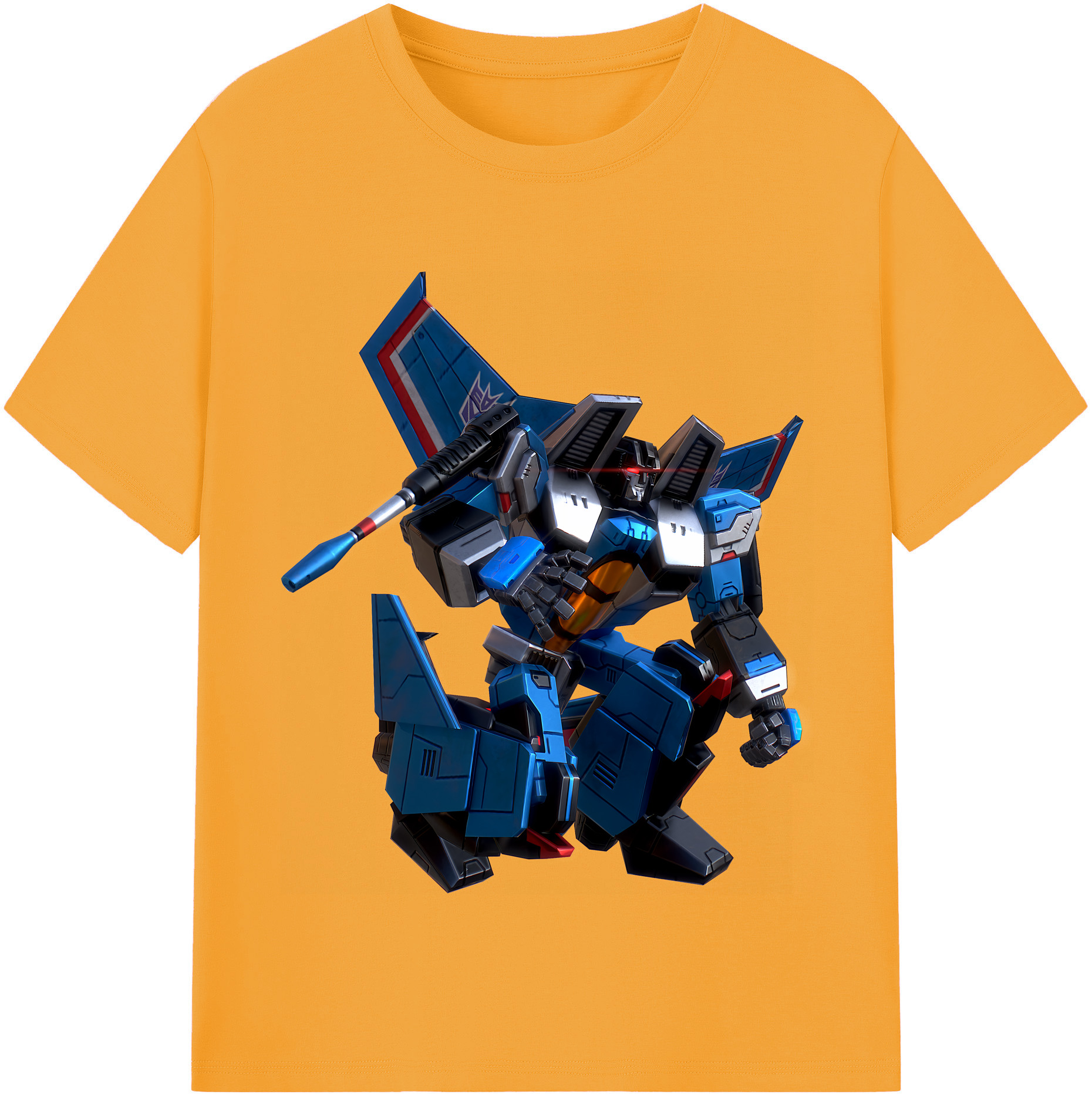 （画像用） Transformers トランスフォーマー レディースカジュアルプリントTシャツ（綿100％）