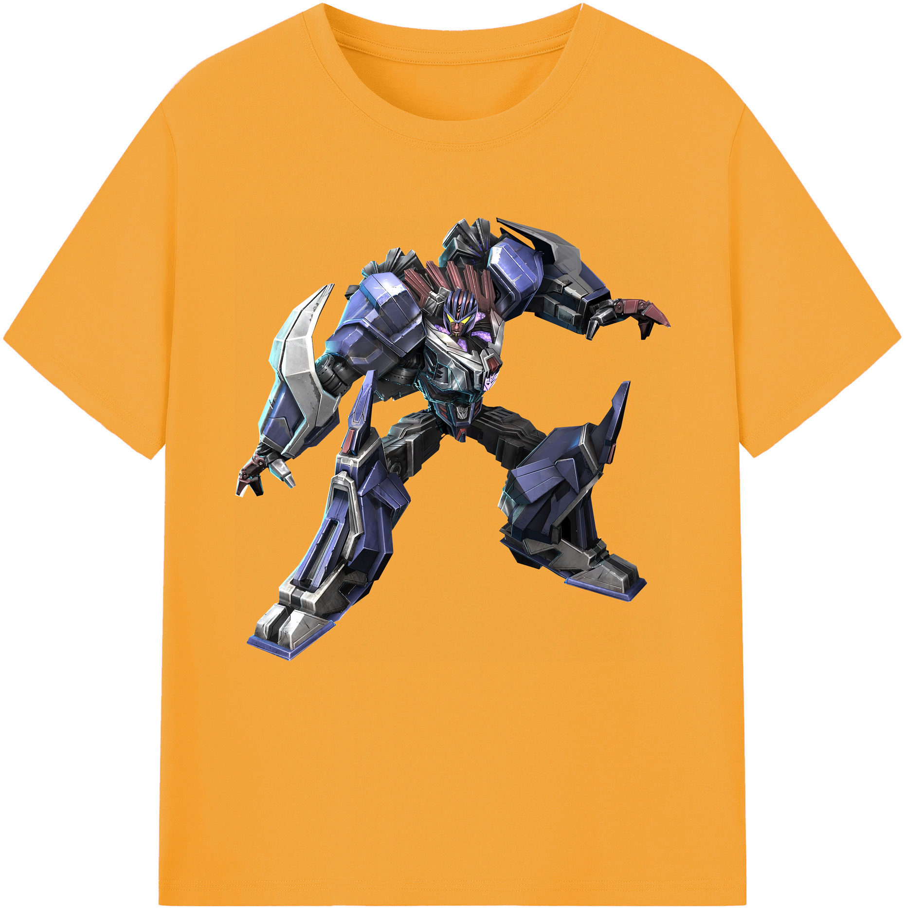 （画像用） Transformers トランスフォーマー レディースカジュアルプリントTシャツ（綿100％）