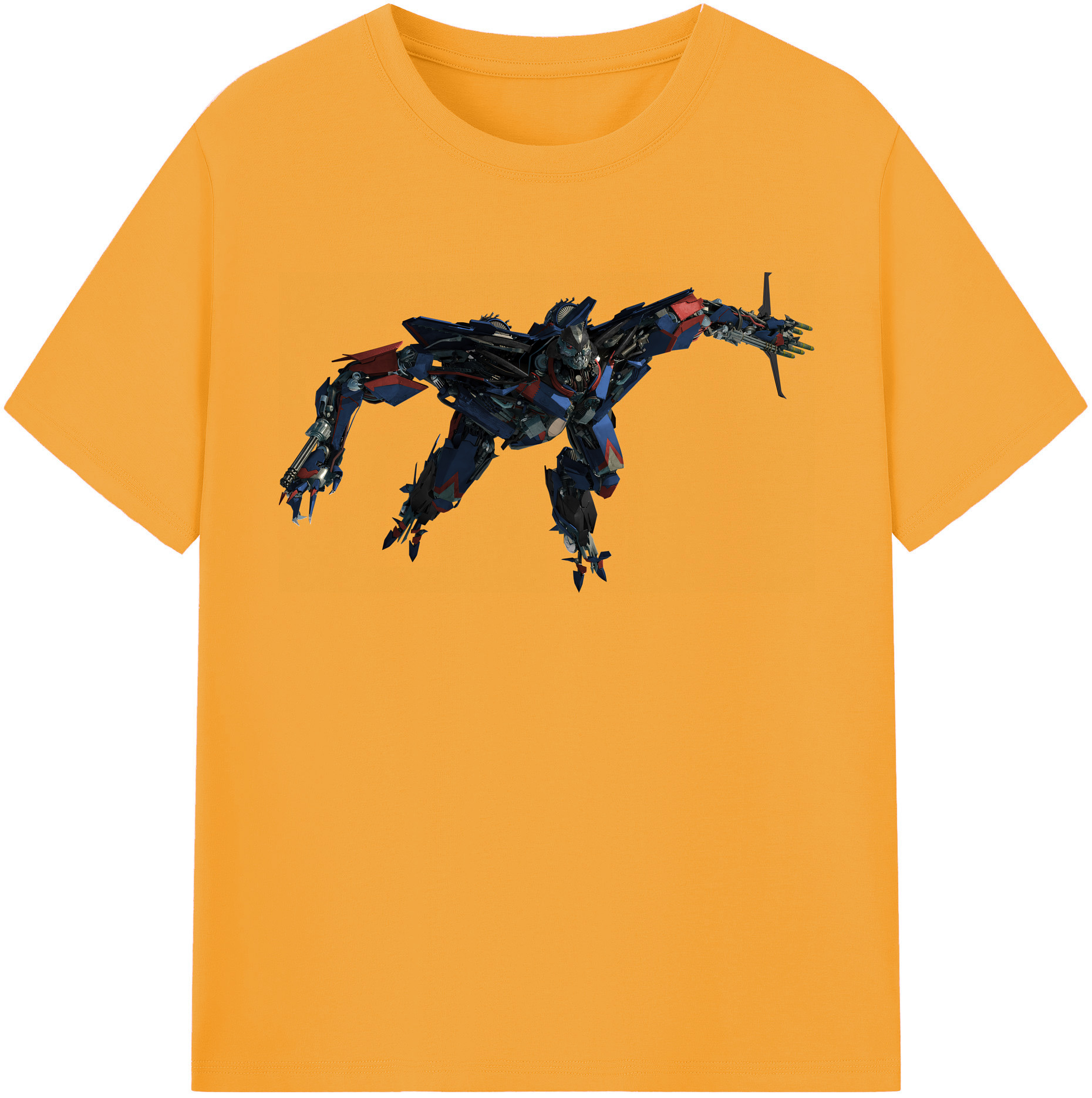 （画像用） Transformers トランスフォーマー レディースカジュアルプリントTシャツ（綿100％）