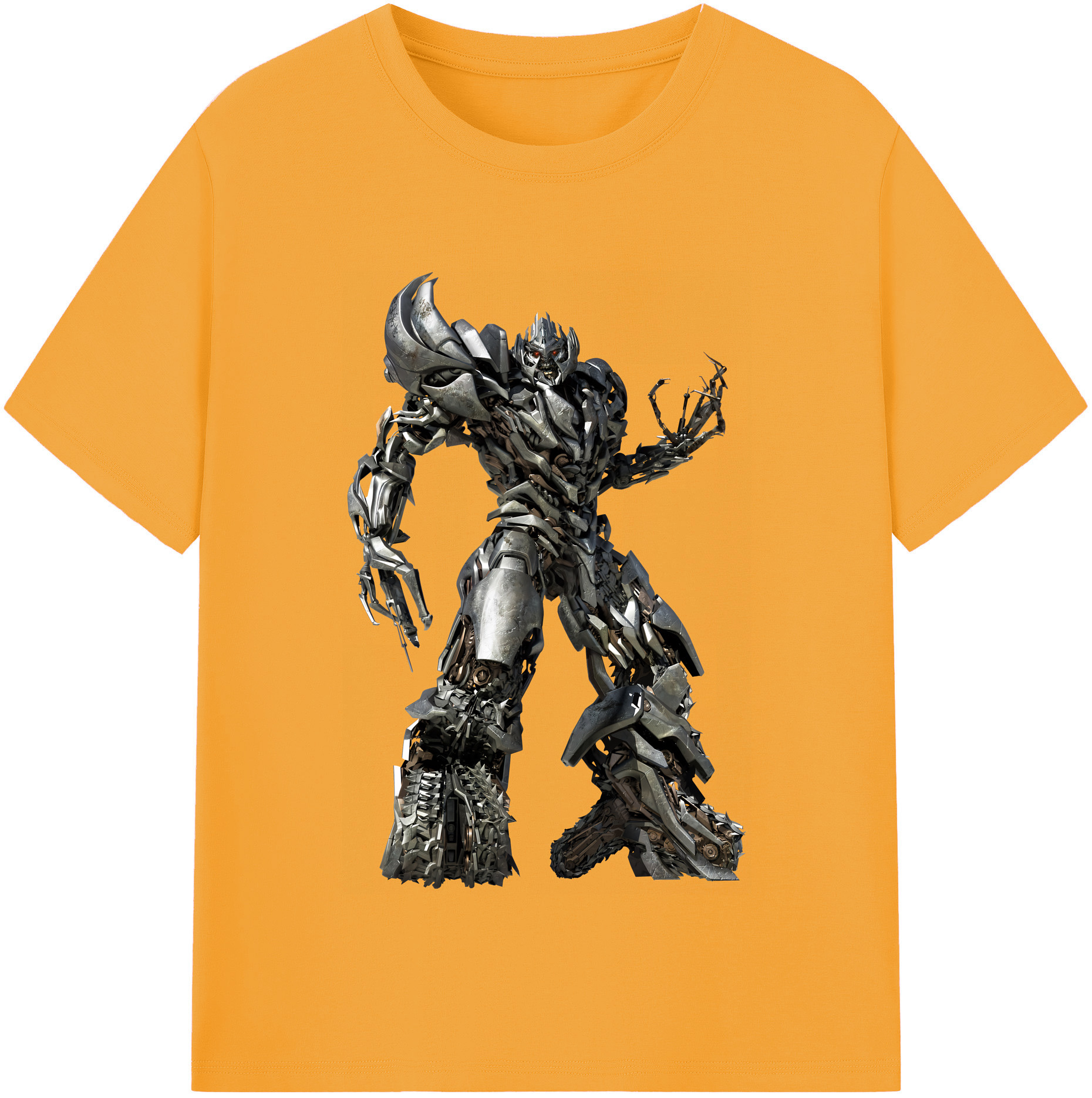 （画像用） Transformers トランスフォーマー レディースカジュアルプリントTシャツ（綿100％）