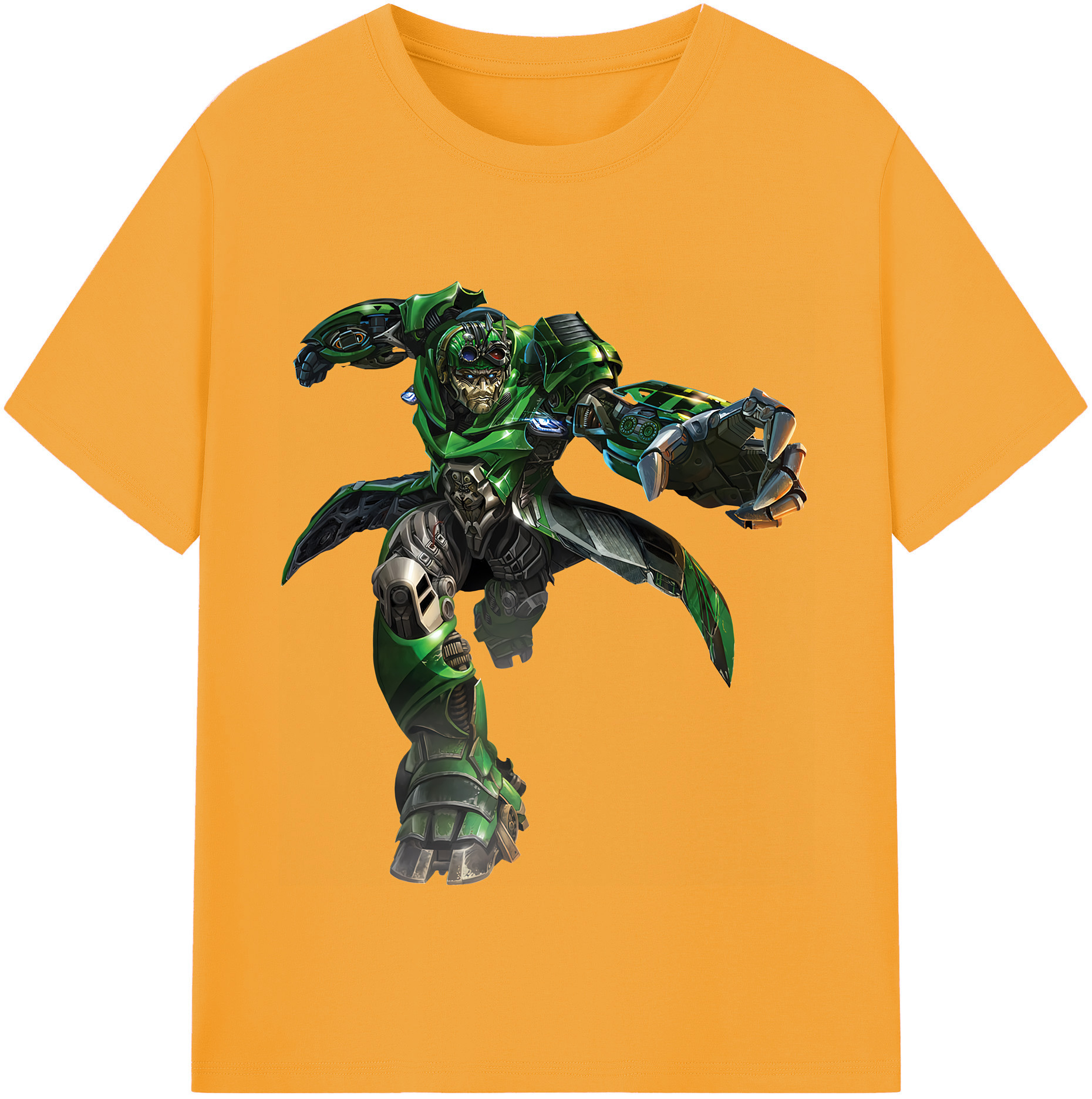（画像用） Transformers トランスフォーマー レディースカジュアルプリントTシャツ（綿100％）