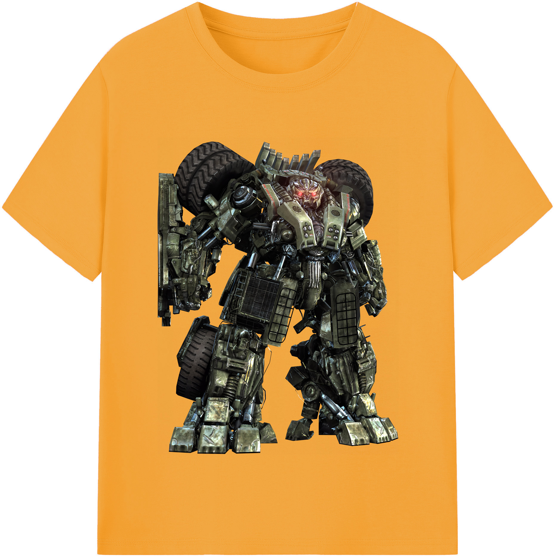 （画像用） Transformers トランスフォーマー レディースカジュアルプリントTシャツ（綿100％）