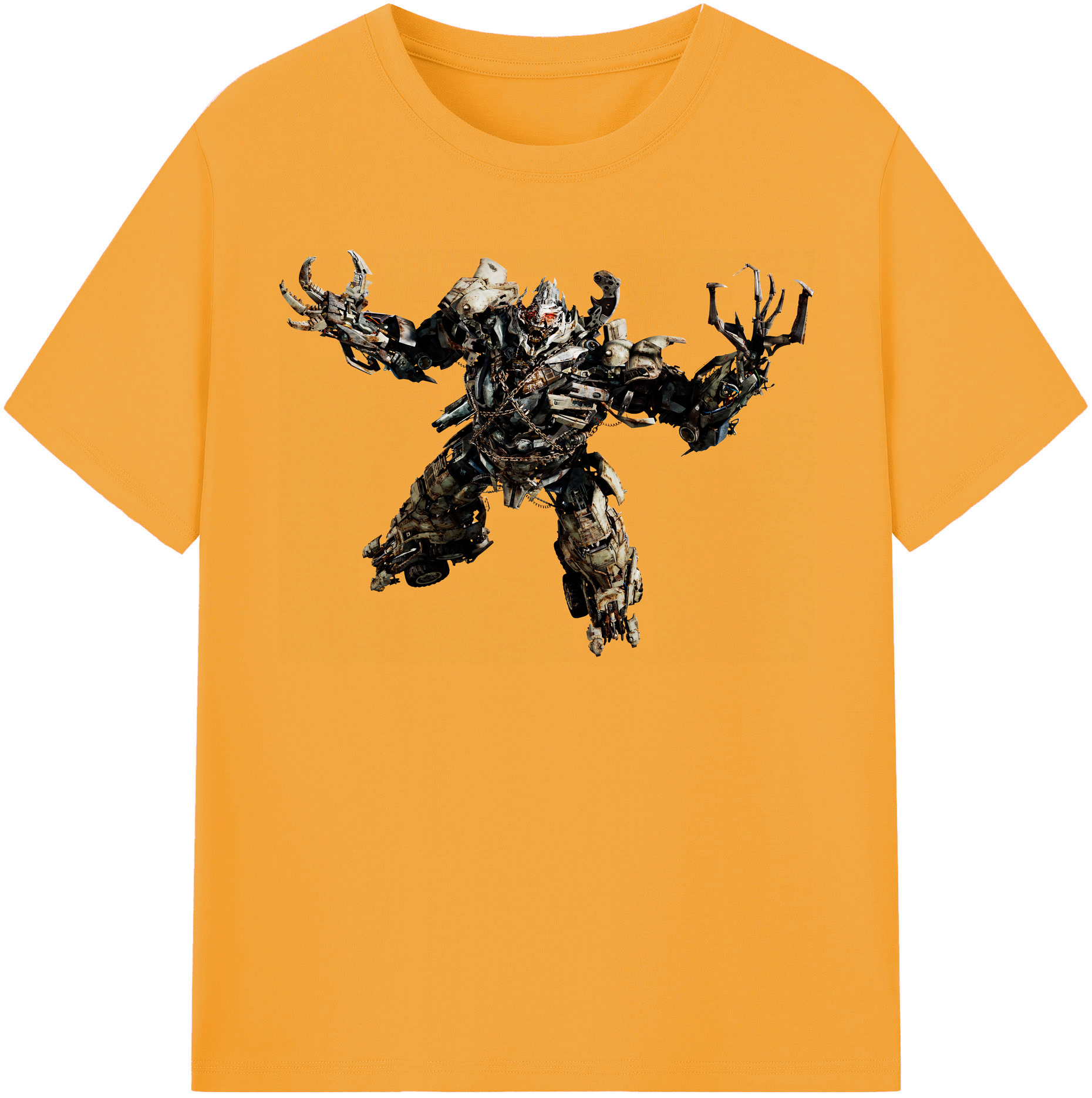 （画像用） Transformers トランスフォーマー レディースカジュアルプリントTシャツ（綿100％）