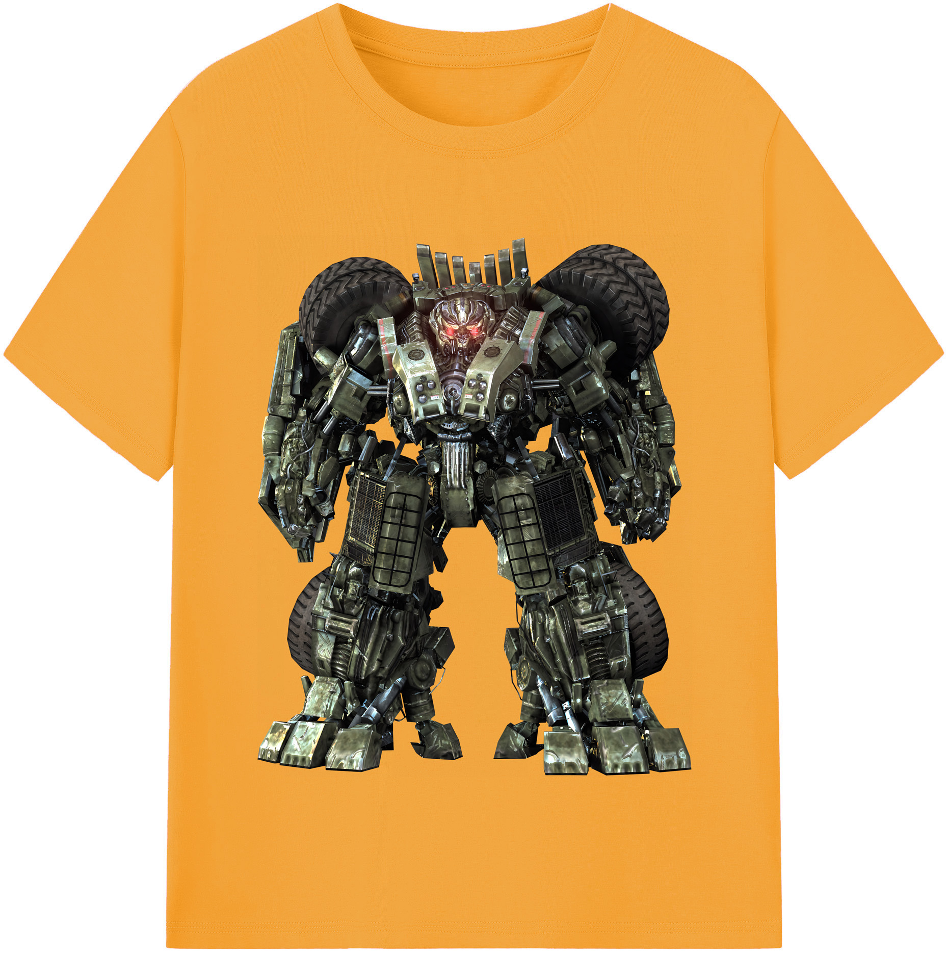 （画像用） Transformers トランスフォーマー レディースカジュアルプリントTシャツ（綿100％）
