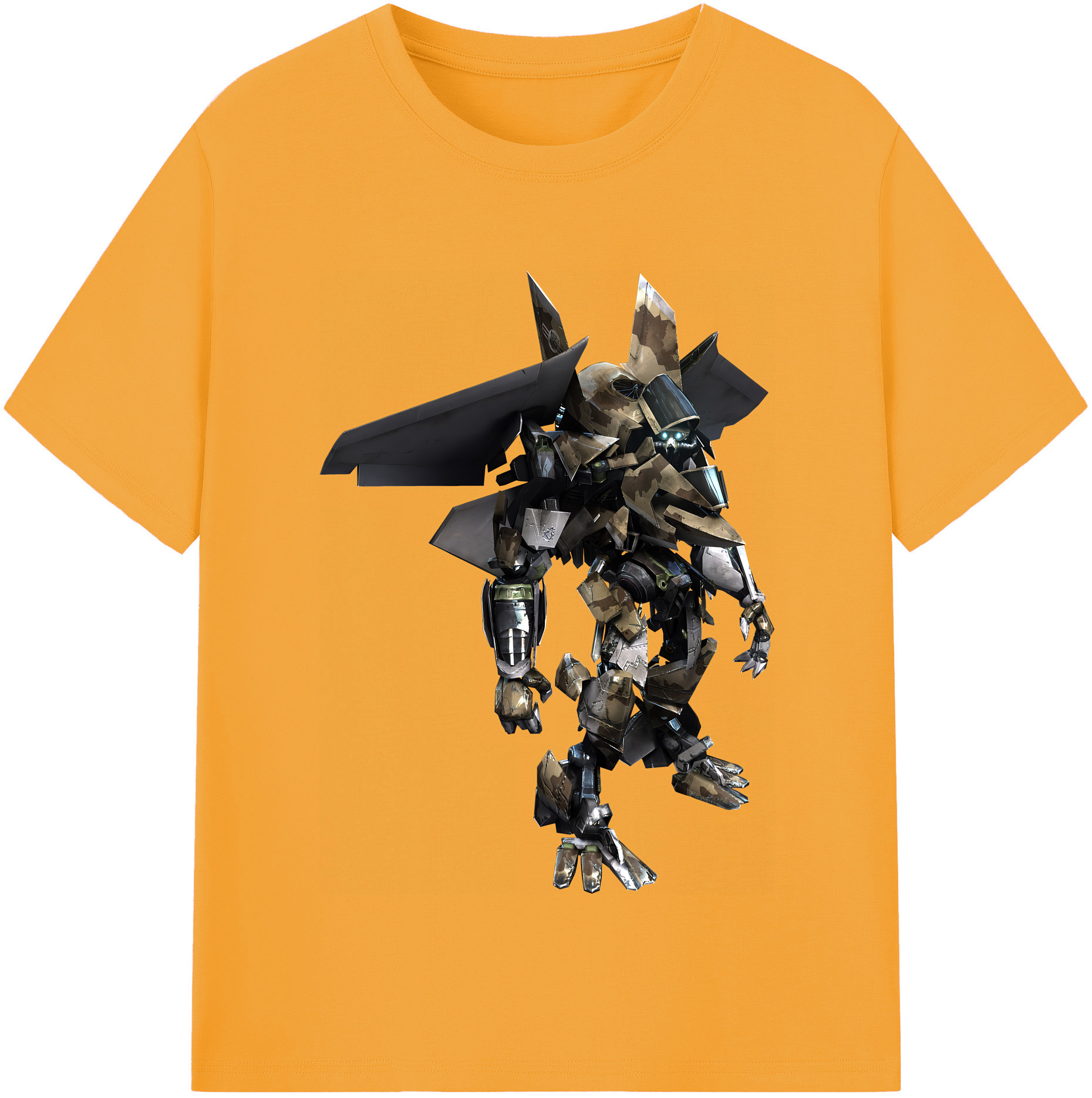 （画像用） Transformers トランスフォーマー レディースカジュアルプリントTシャツ（綿100％）