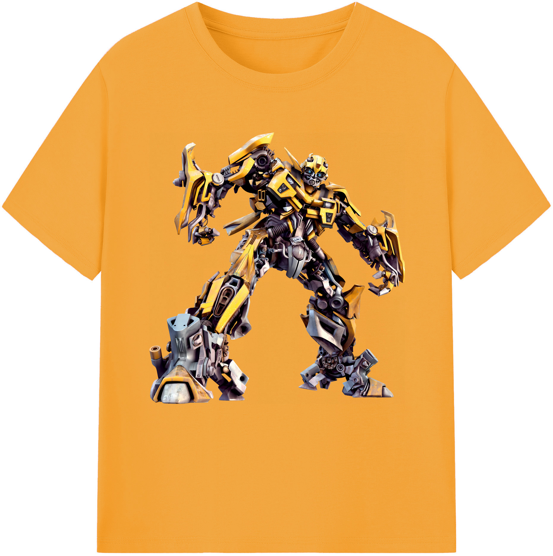 （画像用） Transformers トランスフォーマー レディースカジュアルプリントTシャツ（綿100％）