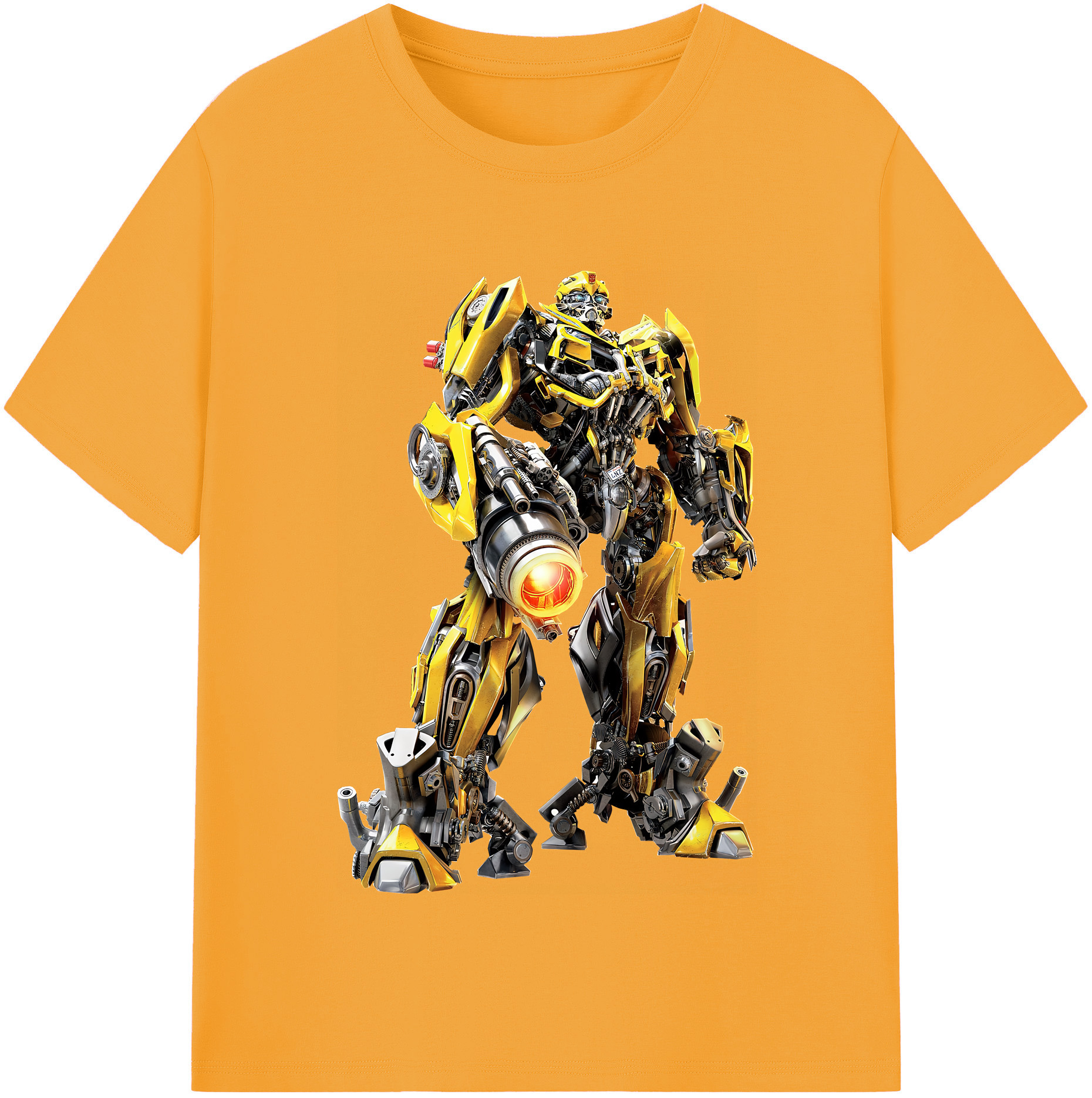（画像用） Transformers トランスフォーマー レディースカジュアルプリントTシャツ（綿100％）