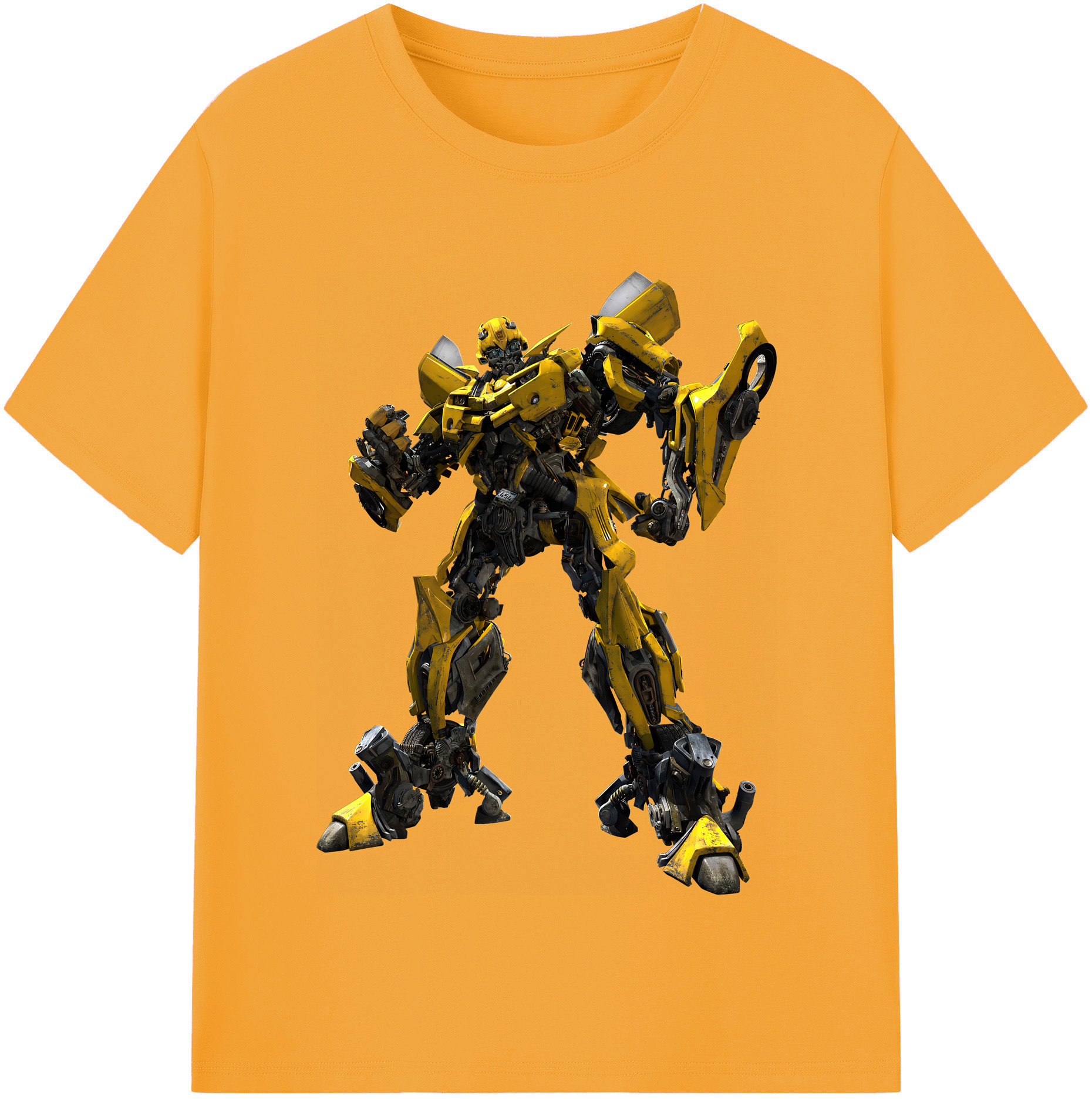 （画像用） Transformers トランスフォーマー レディースカジュアルプリントTシャツ（綿100％）