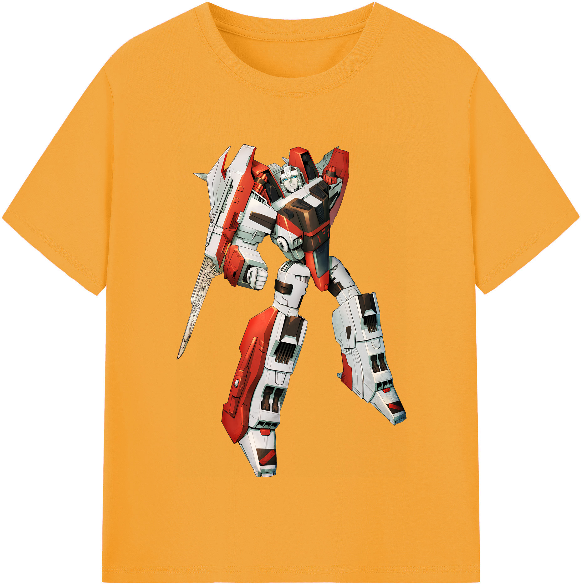 （画像用） Transformers トランスフォーマー レディースカジュアルプリントTシャツ（綿100％）