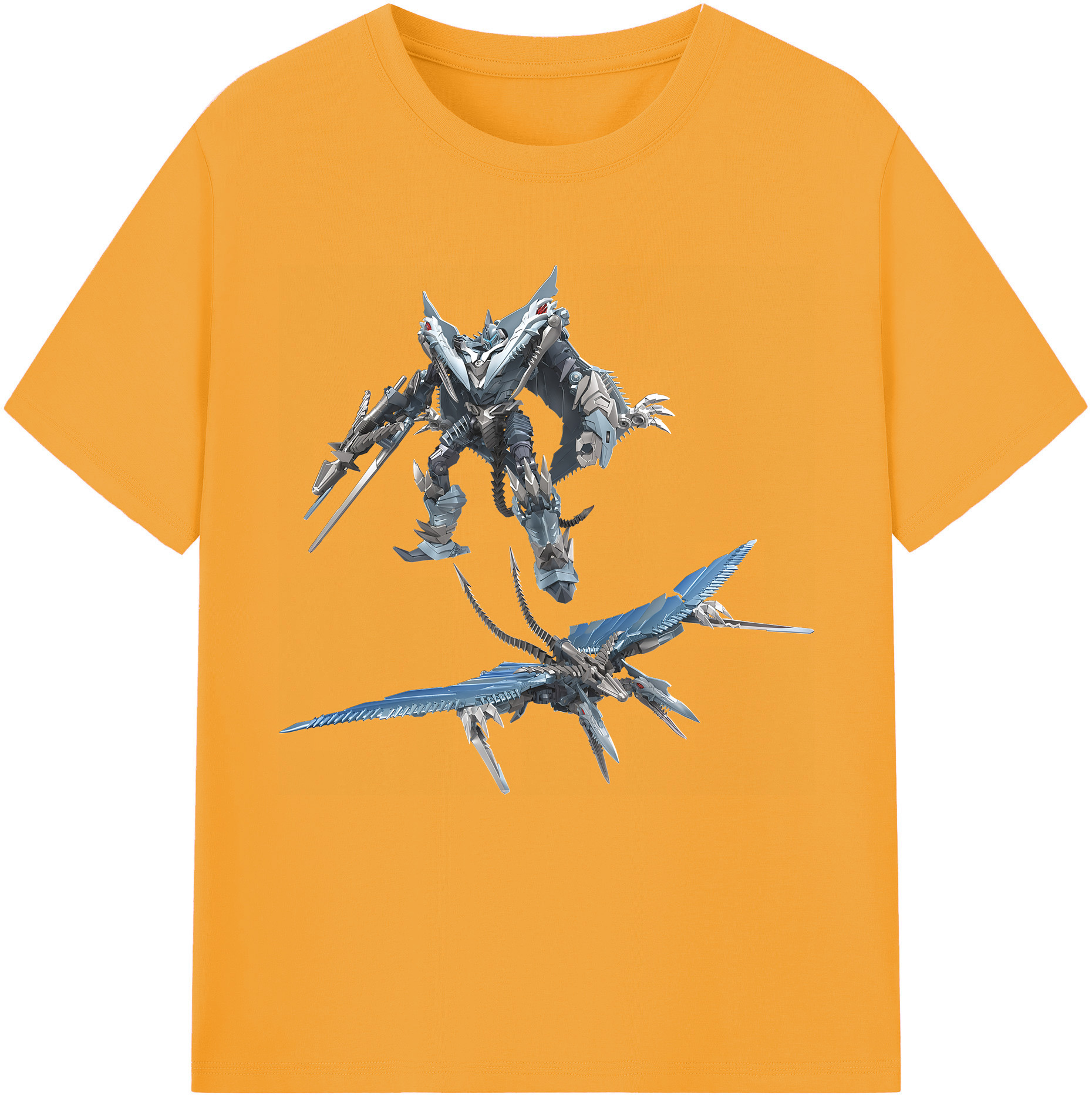 （画像用） Transformers トランスフォーマー レディースカジュアルプリントTシャツ（綿100％）