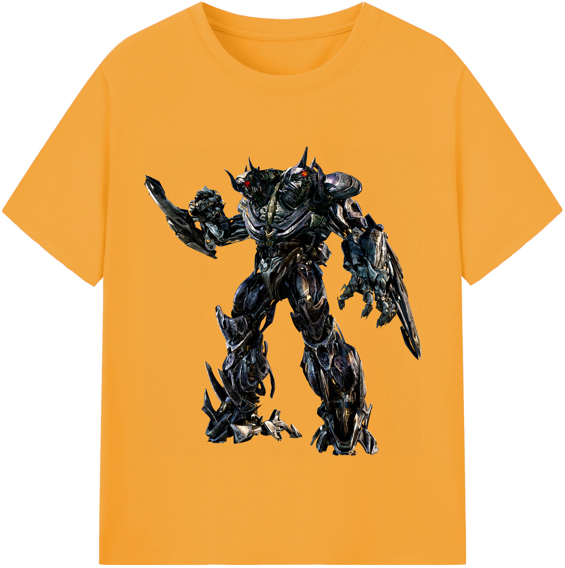 （画像用） Transformers トランスフォーマー レディースカジュアルプリントTシャツ（綿100％）